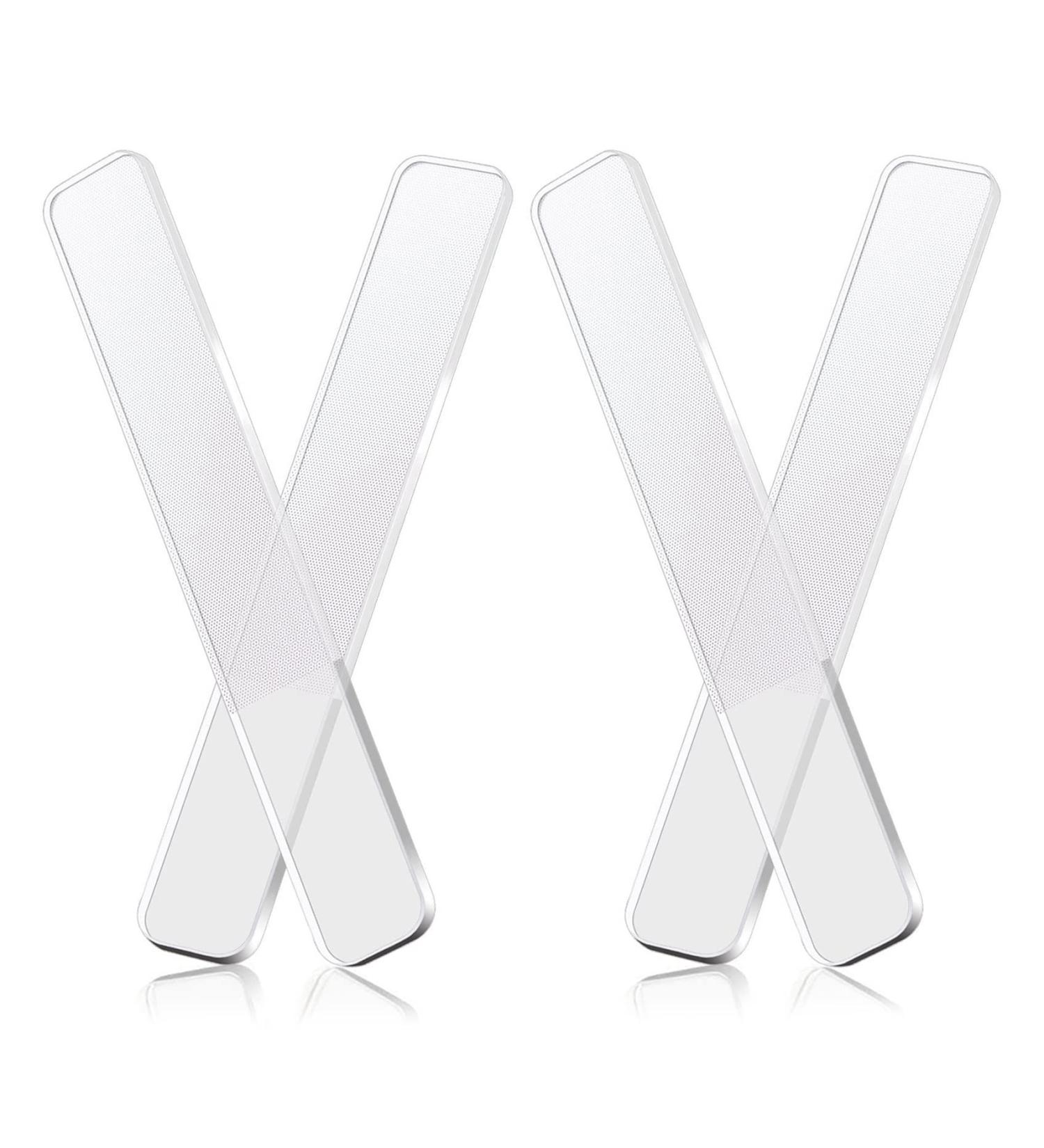 Balawin 2X Glass Nail Shiner - Nano Glass Nail Files Crystal Nail Buffer Shine Polisher For Natural Fingernails Toenails - Buy Online on GoSupps.com