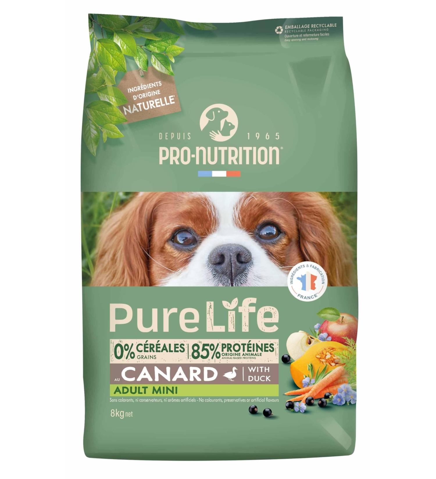Pro Nutrition Pure Life Adult Mini Duck 8 kg