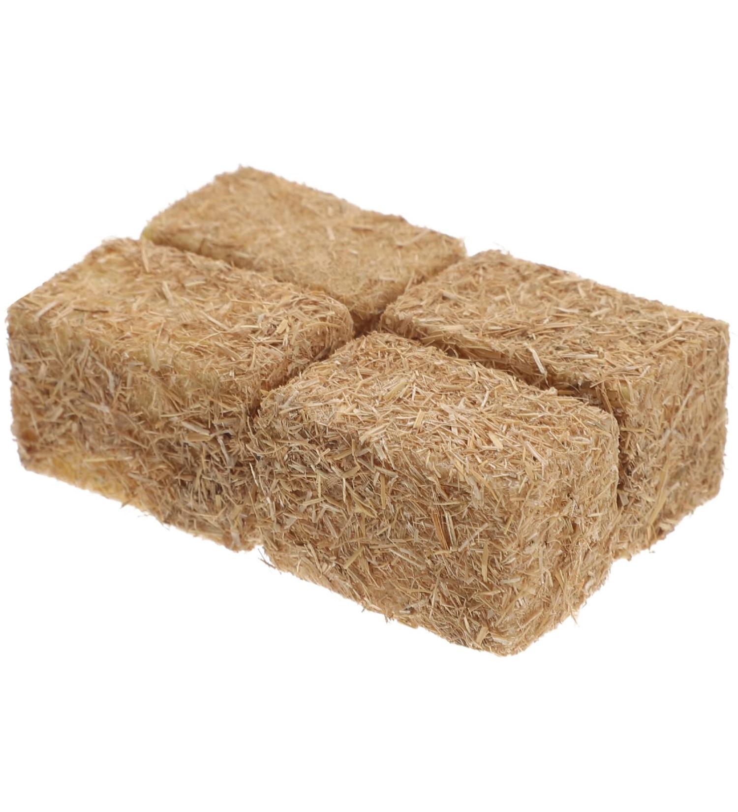 Toyvian Miniature Hay Bales Set - 4pcs Fall Harvest Mini Straw Dollhouse Farm Village Accessories - Buy Online on GoSupps.com