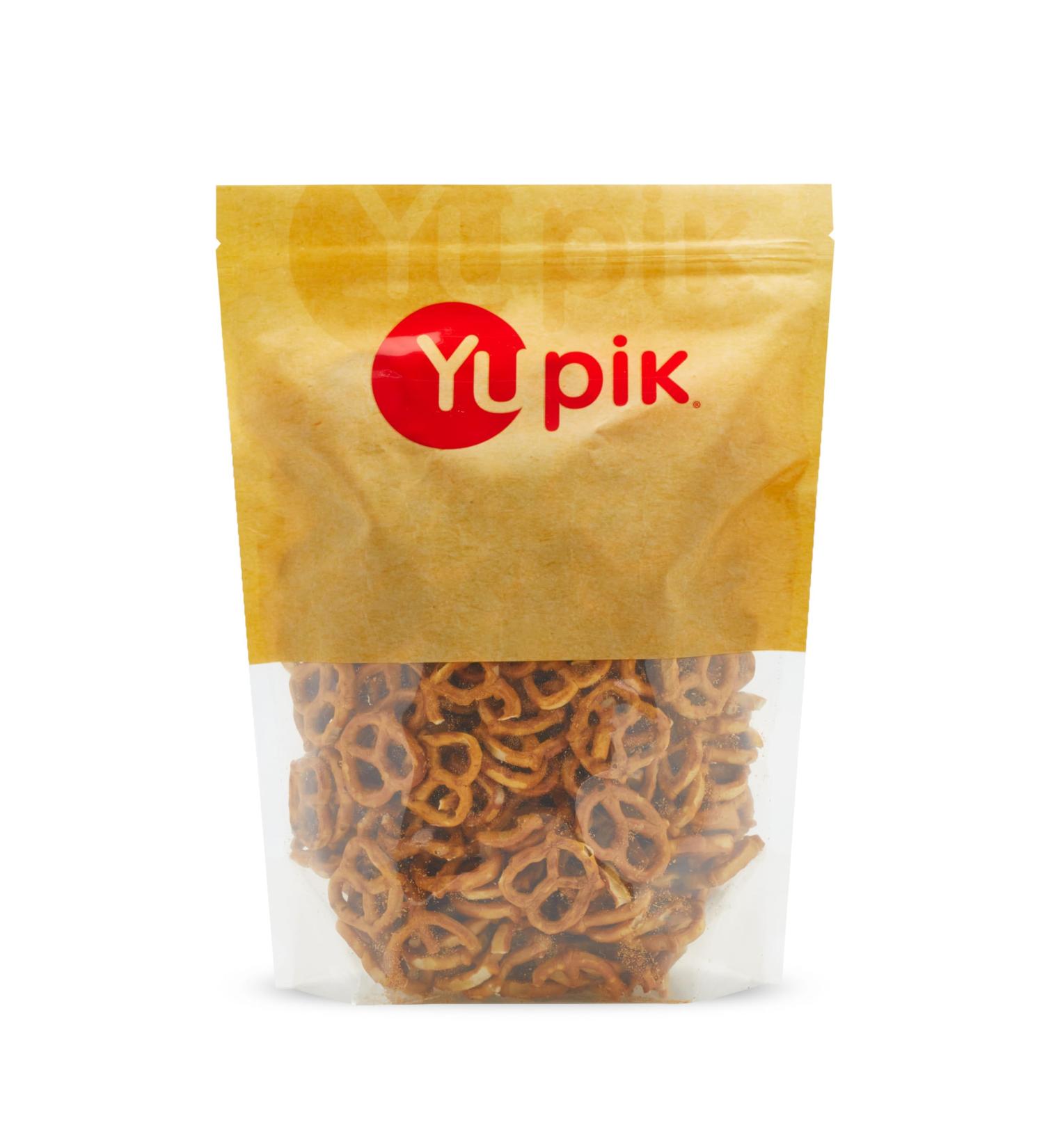 Yupik Unsalted Mini -Q Pretzel Crunchy Snack 0.45Kg 450.0 g (Pack of 1) - Buy Online on GoSupps.com
