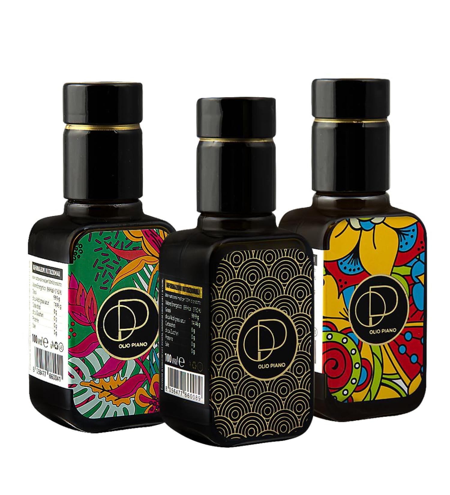 Italian Extra Virgin Olive Oil from Monocultivar Peranzana Bottle 100ml - Cold Pressed Multi-Award Winning - 100% Italian - Buy Direct From The Producer - Buy Online on GoSupps.com