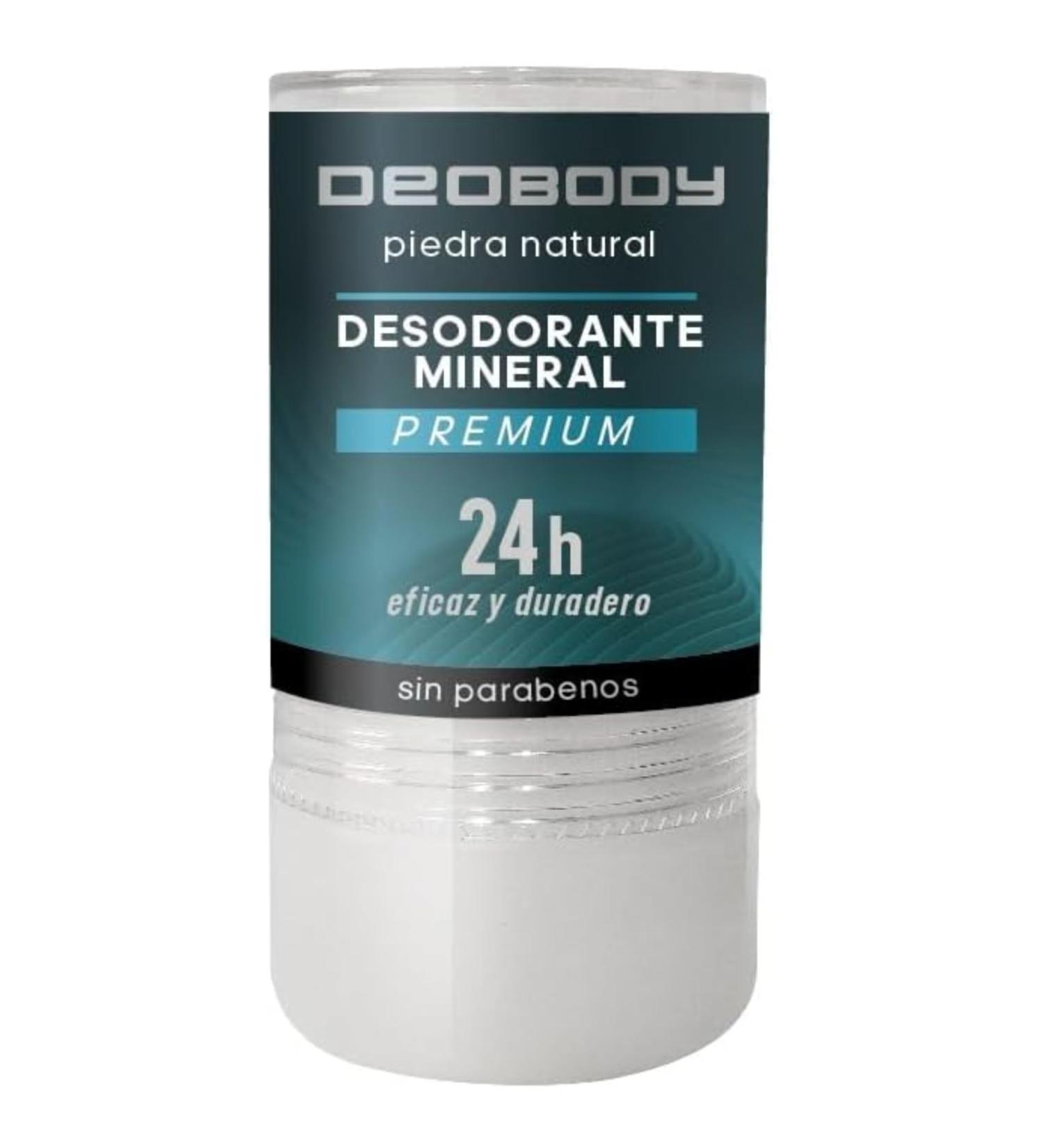  Carrito Feliz Premium Aluminum Deodorant - Natural Stone (120g) - Antiperspirant - For heavy underarm and foot perspiration - Aluminum and paraben free - 100% - Buy Online on GoSupps.com