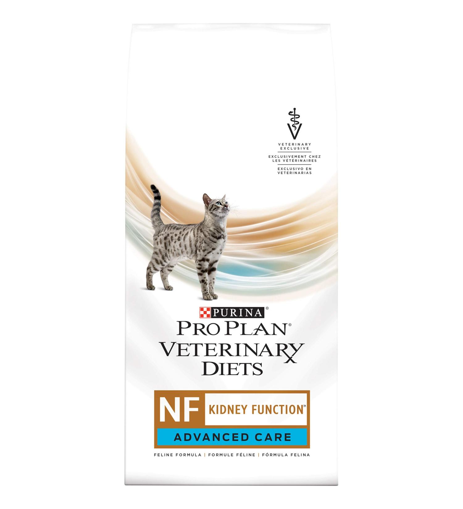 Purina Pro Plan Veterinary Diets NF Kidney Function Advanced Care Feline Formula Adult Dry Cat Food - 3.15 lb. Bag - Buy Online on GoSupps.com
