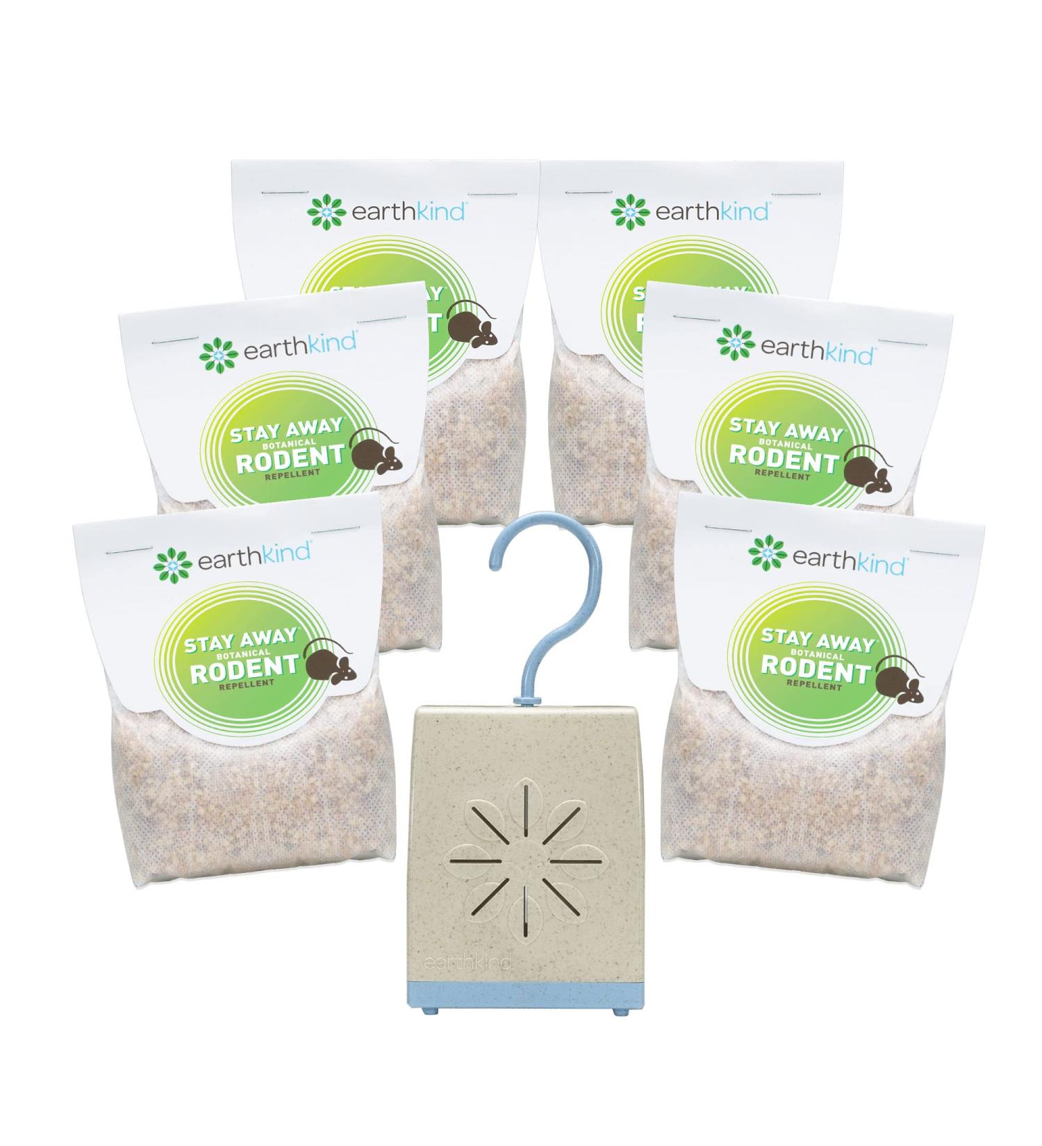 Stay Away Rodent Repellent Scent Pouches - 6 Pack + Extended Release Pouch Pod | Natural, Eco-Friendly Pest Control Solution - Buy Online on GoSupps.com