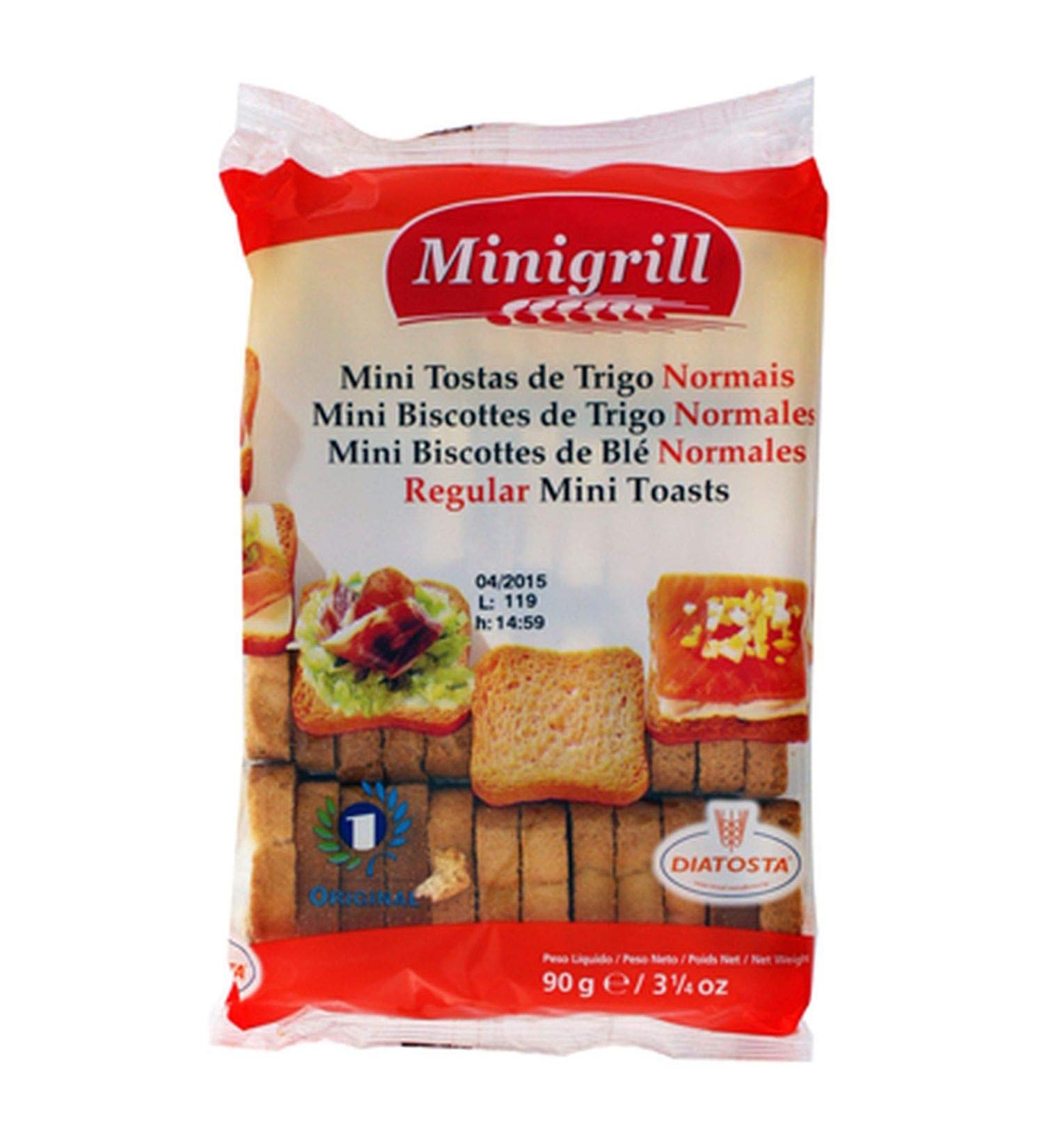 Minigrill Mini Wheat Rusks 90 g Bag