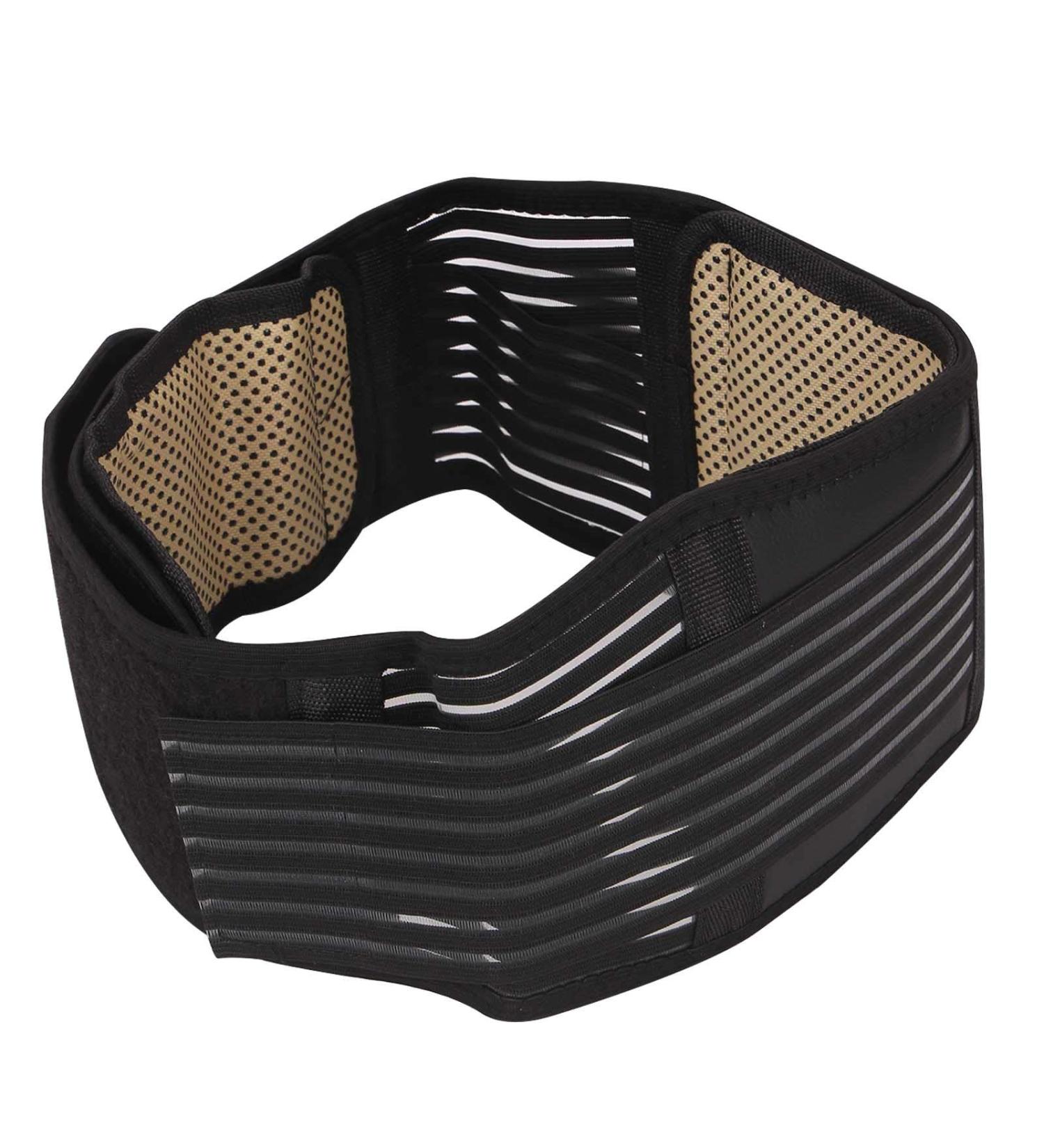 AllRight Sports Neoprene Lumbar Back Brace | Magnetic Heat Belt for Ultimate Compression & Back Pain Relief - International Shipping Available - Buy Online on GoSupps.com