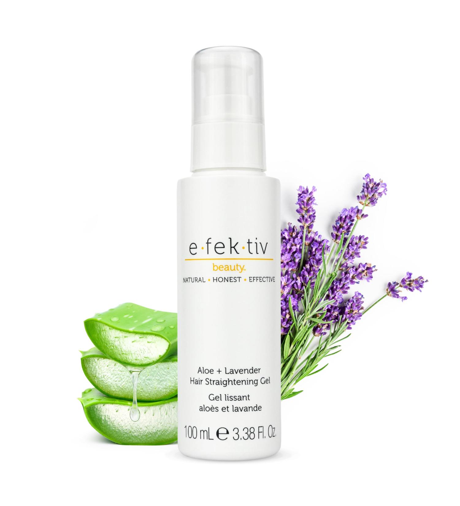 Aloe Plus Lavender Hair Straightening Gel - Natural Hold Travel Size Vegan Frizz Control - 3.38 oz – Shop Internationally - Buy Online on GoSupps.com