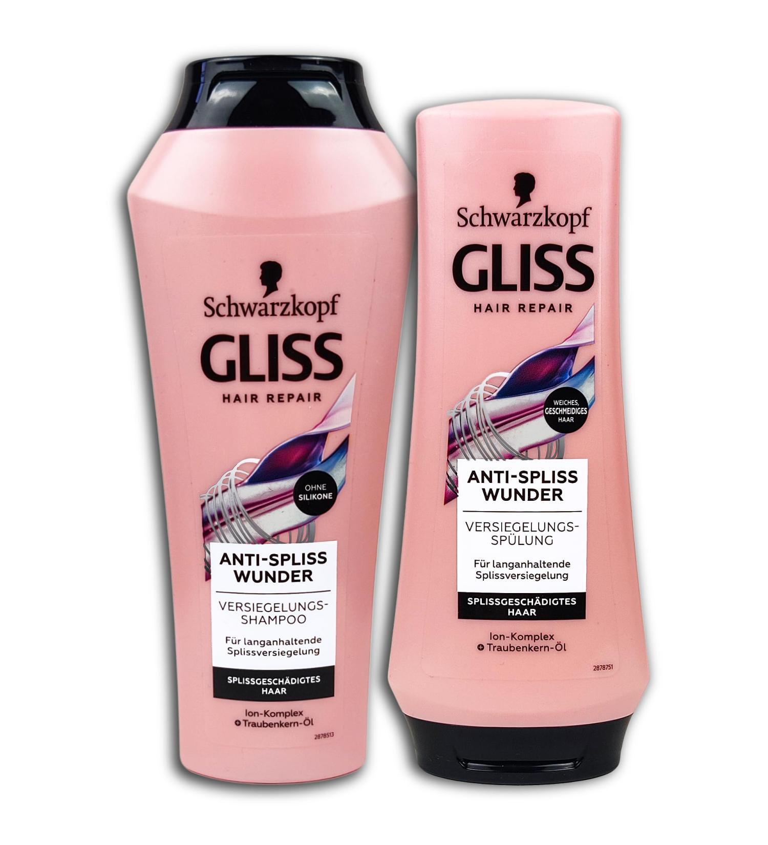 TopDeal Gliss Hair Care Kit with Shampoo + Conditioner 250ml + 200ml