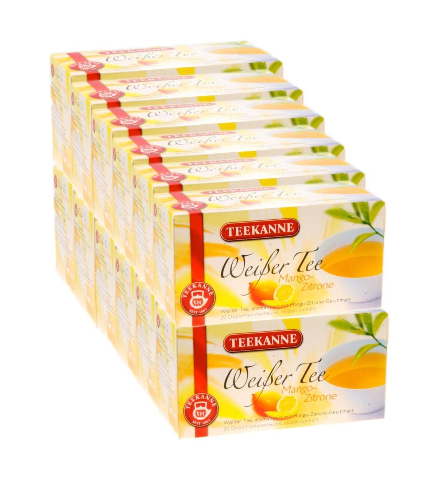 Teekanne Teekanne Wei er Pack of 12 Mango and Lemon Tea Bags