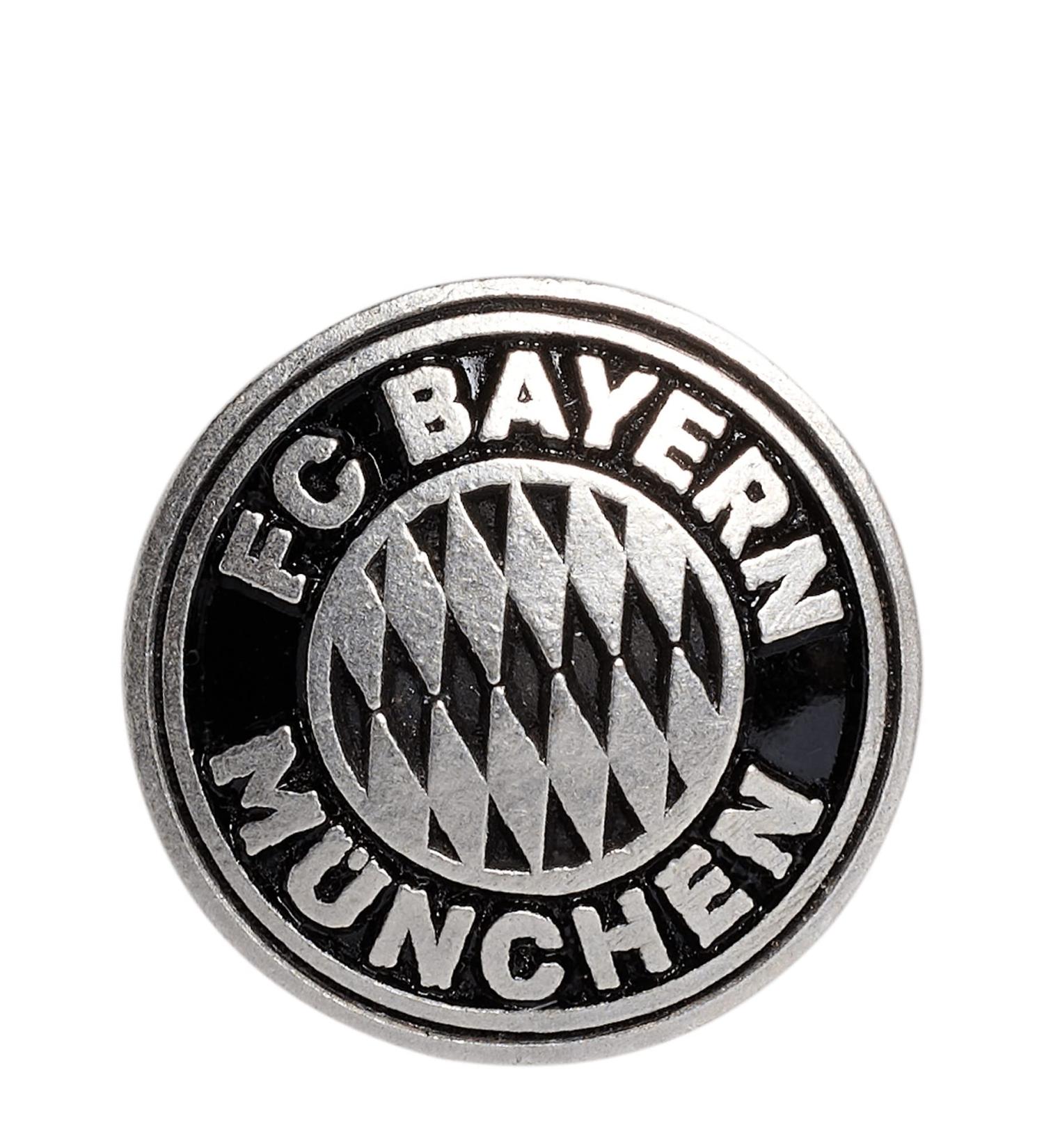 FC Bayern Munich badge | brooch | pin | logo | grey