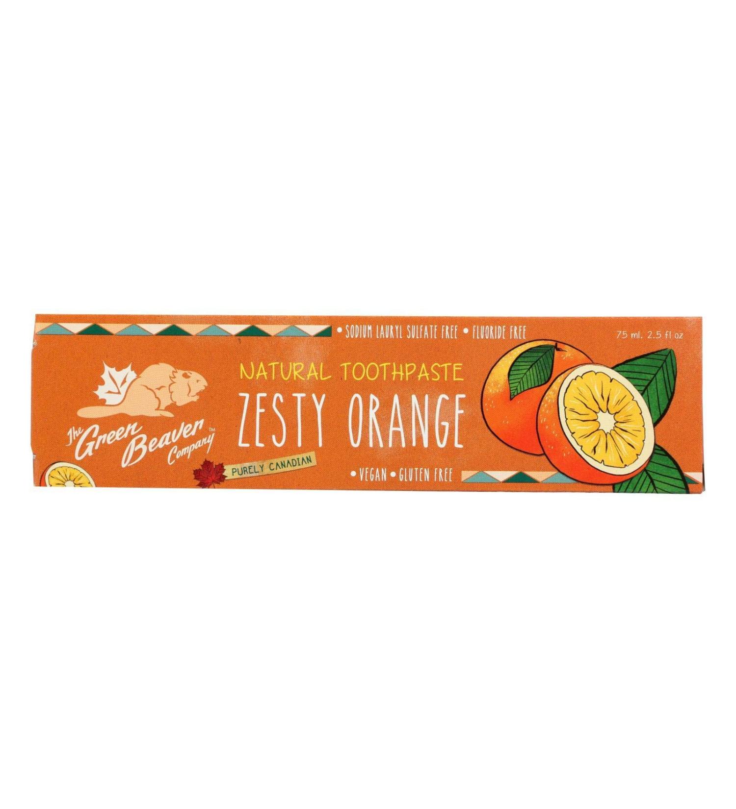 GREEN BEAVER Zesty Orange Toothpaste 75 ML