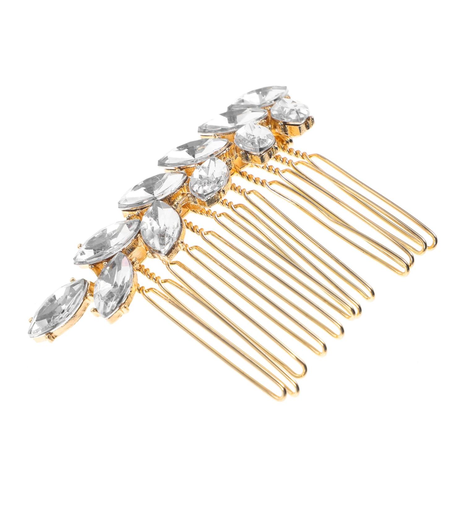 Beatifufu Fashionable Diamond Hair Accessories Hair Comb for Women Headpiece Hair Combs Wedding Hair Clip Wedding Hair Comb Hair Accessories for Girl Headpiece - Buy Online on GoSupps.com