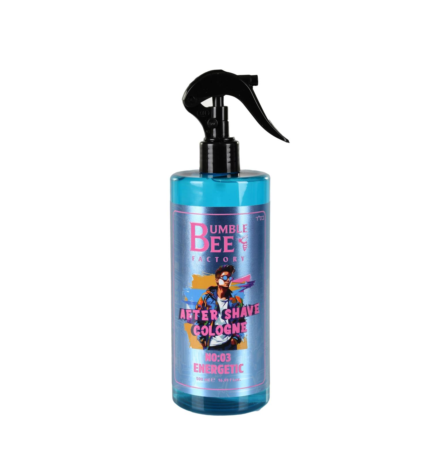 BUMBLE BEE After Shave Spray Cologne Instant Relief and Lasting Freshness After Shaving - 4 Male Fragances 500ml of Pure Comfort. Barber Supplies (500 Ml - 16.9 Oz No 3: Energetic) 1 Fl Oz (Pack of 1) No 3: Energetic - Buy Online on GoSupps.com