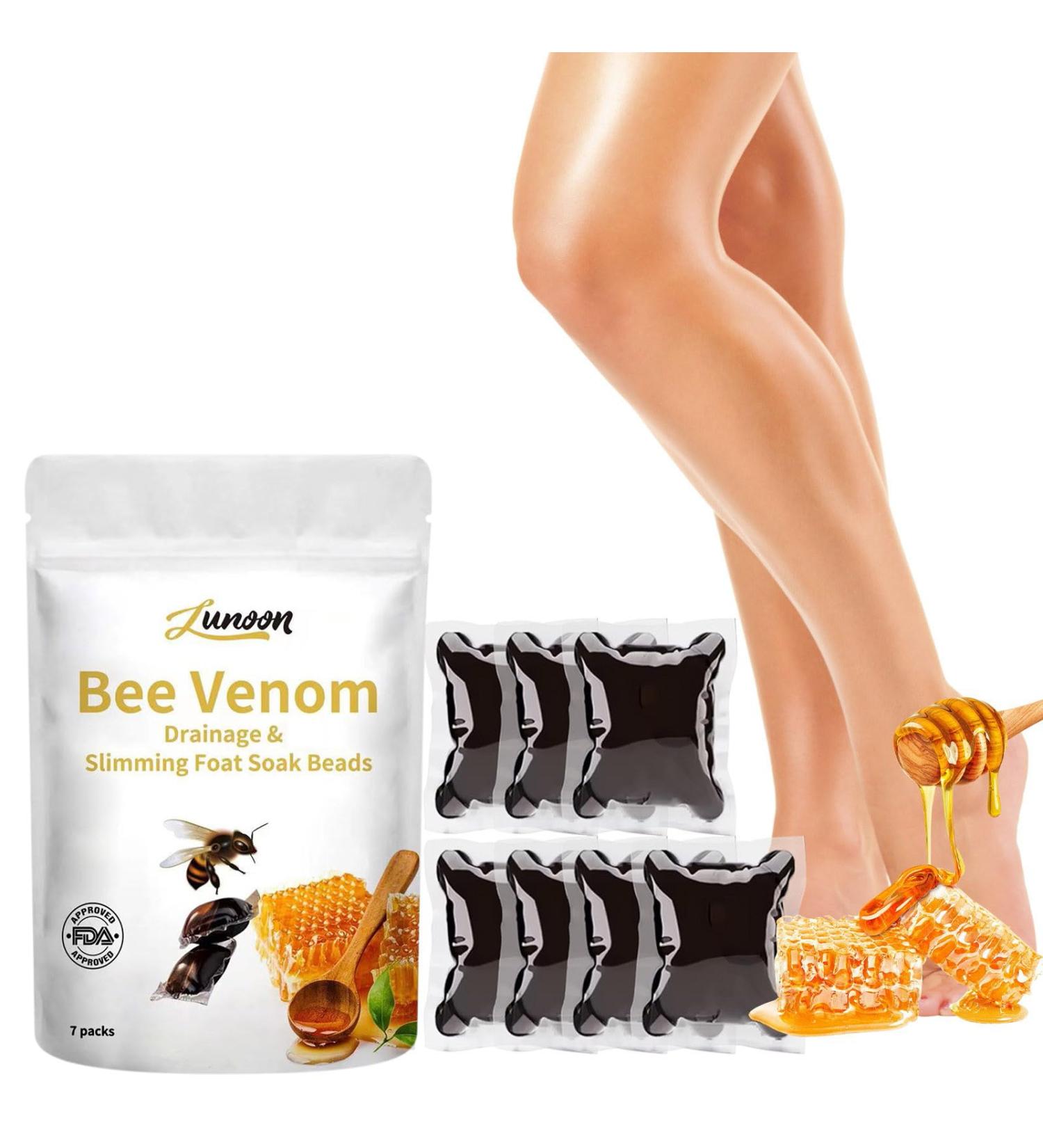 Lukmlca Bienengift Fußbad & Lymphdrainage Ointment Natural Bee Venom Foot Care for International Shipping - Buy Online on GoSupps.com