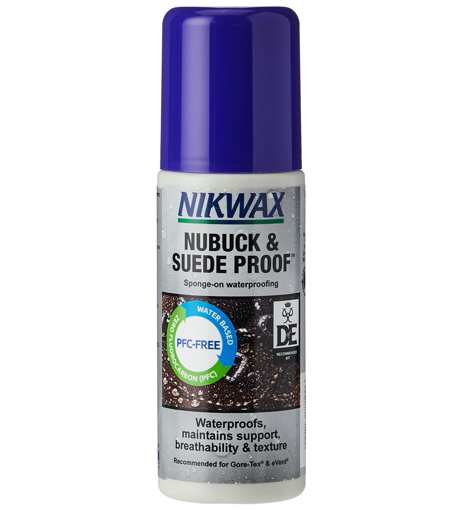 Nikwax Nubuck and Suede Proof Waterproofing 125ml | Sponge-On Formula - Buy Online on GoSupps.com