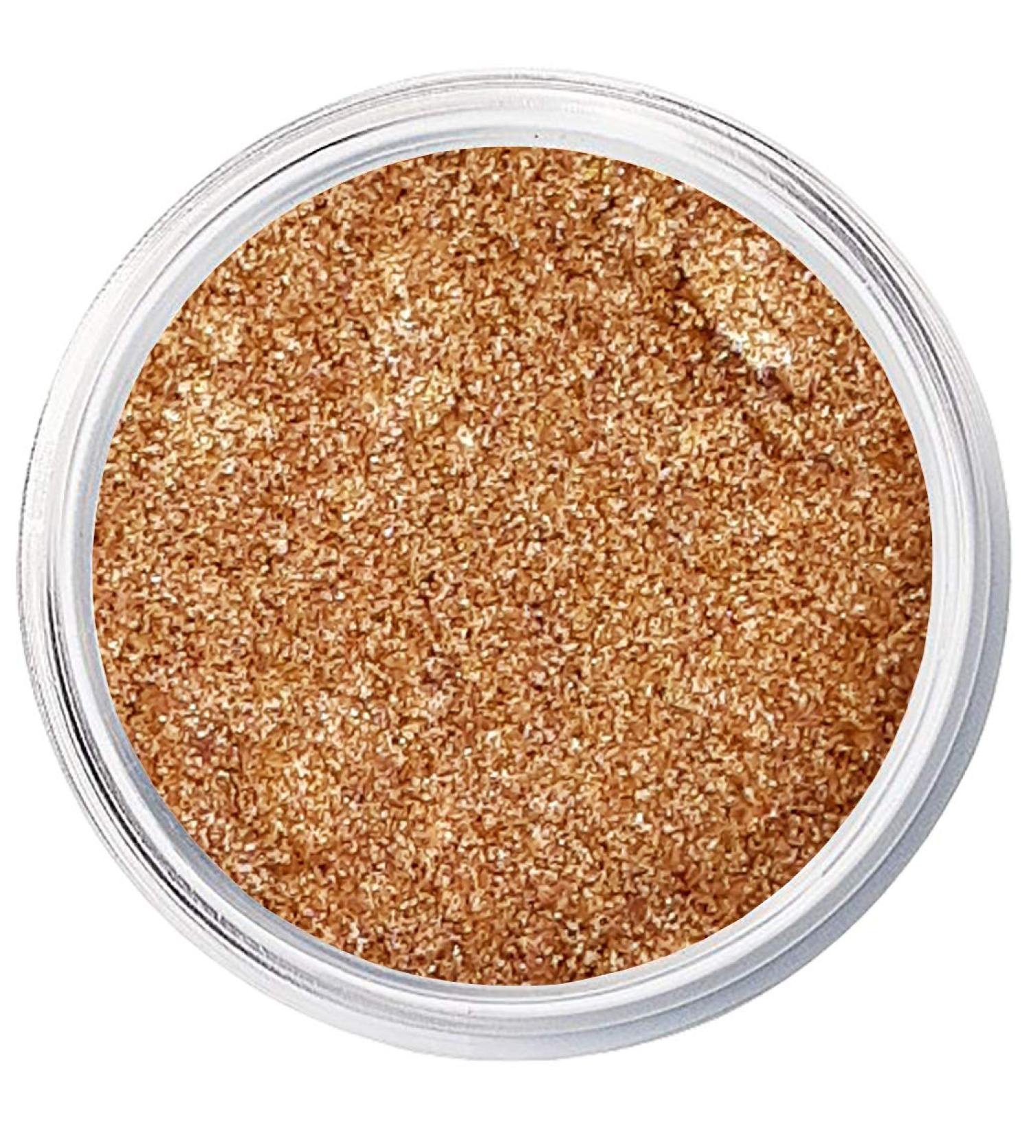 Giselle Cosmetics Organic Brown Gold Loose Powder Mineral Eyeshadow 3g - Buy Online on GoSupps.com