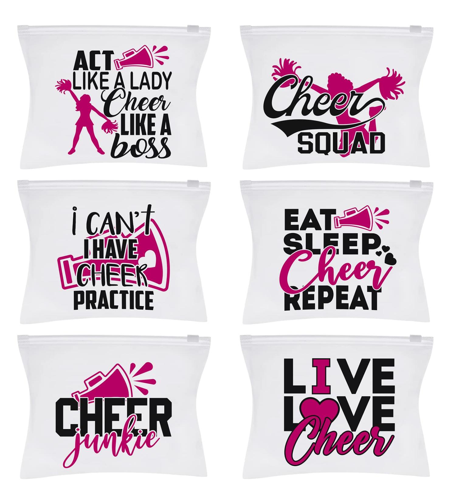 Shop Cheerleading Bags for Girls 60-Piece Portable Zipper Cases | Stylish Travel Bags & Gifts in 6 Designs - Buy Online on GoSupps.com