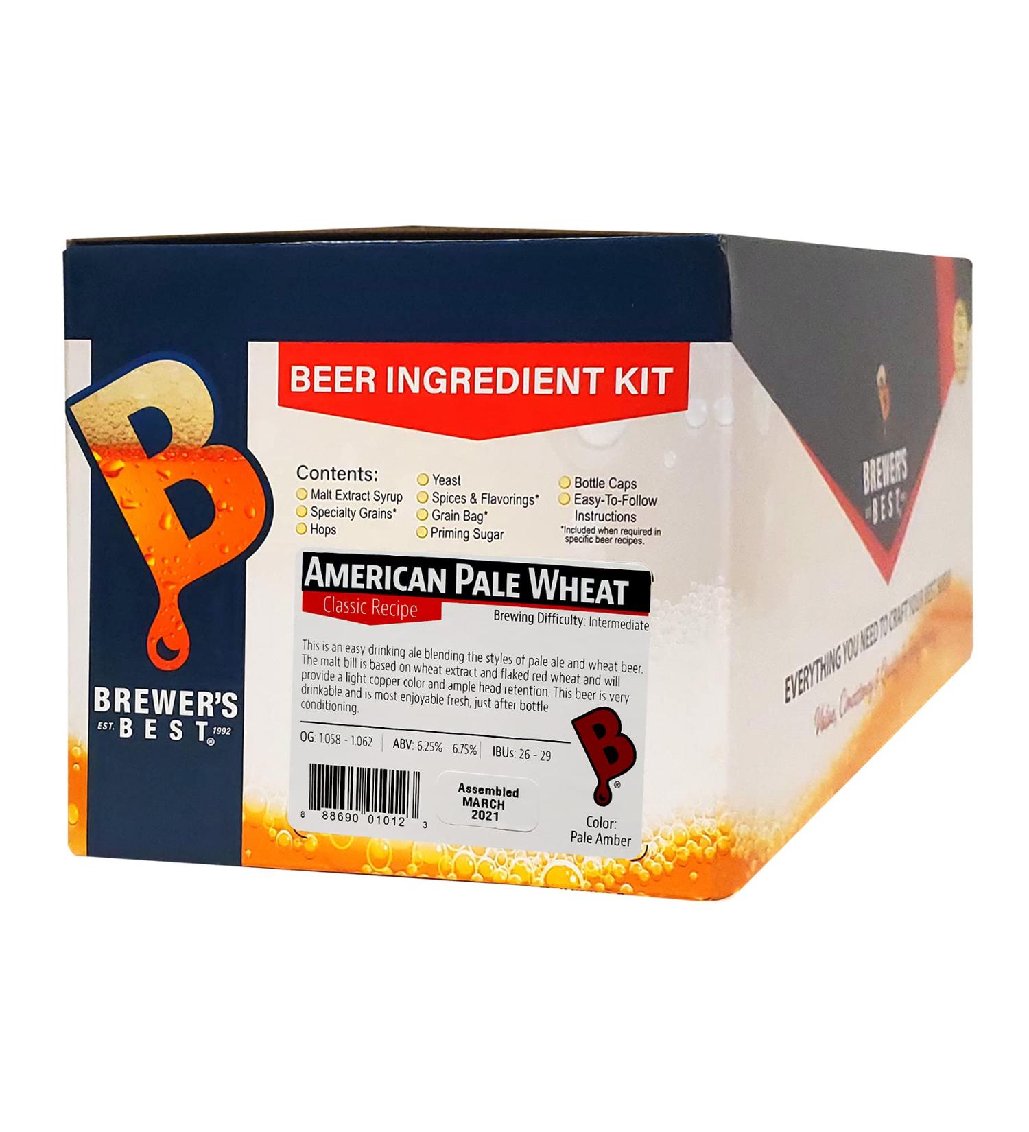 Brewer's Best Ingredient Kit - American Pale Wheat