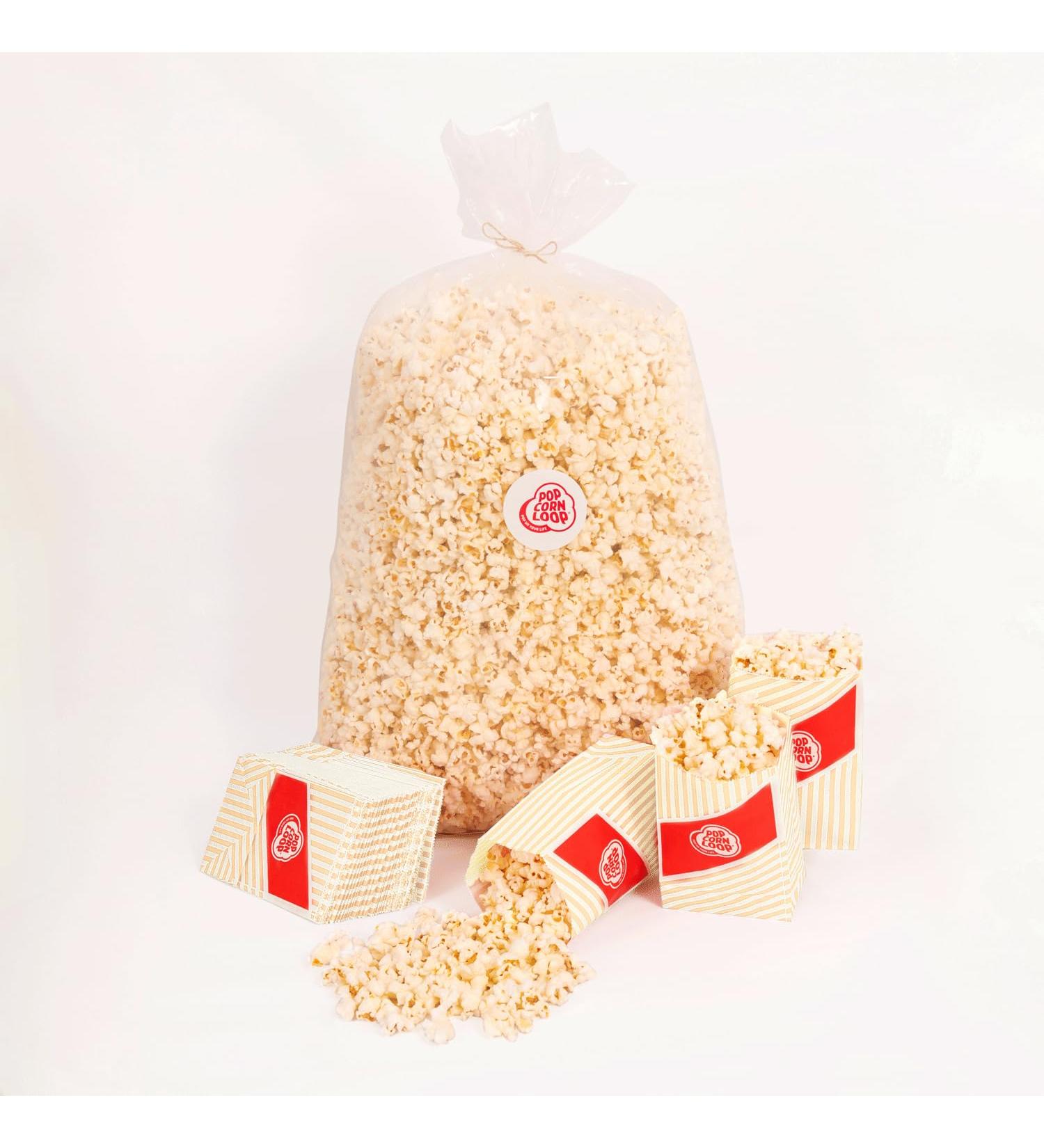 Buy 2kg Sweet Popcorn Sack - 40 Free Bags for Parties Events & Festivals | Ready to Go! - Buy Online on GoSupps.com