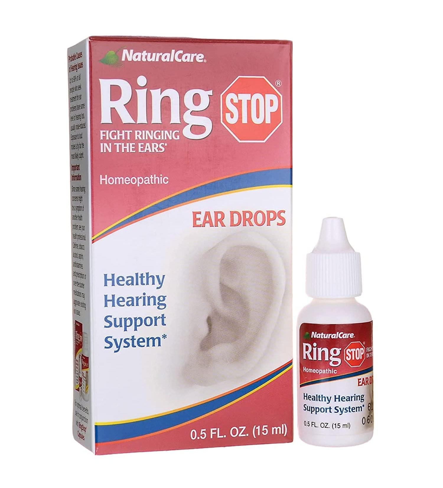 NaturalCare RingStop: Homeopathic Aid for Tinnitus Relief - 0.5 oz - Buy Online on GoSupps.com