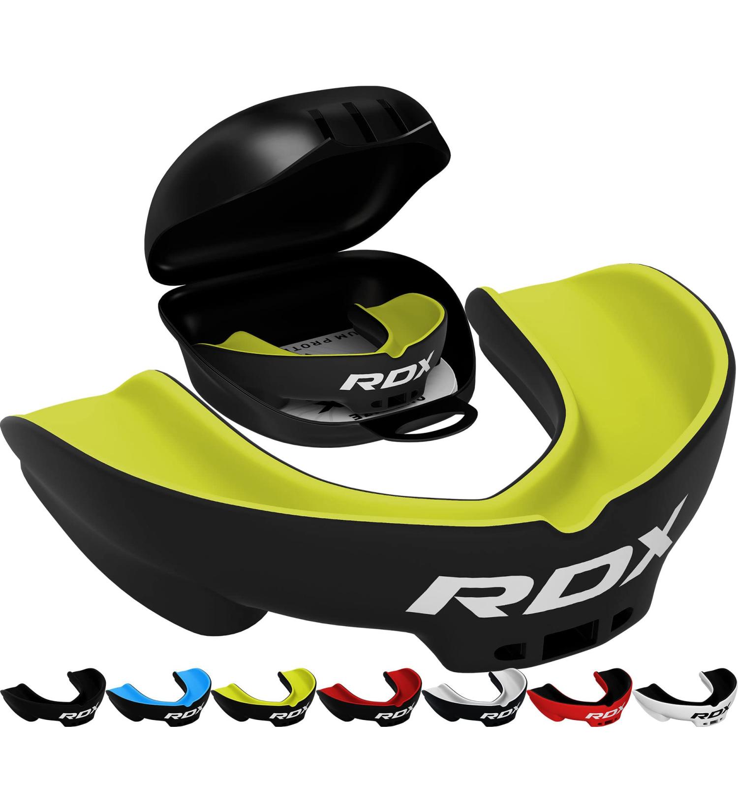 RDX Mouth Guard  Gum Shield  Mouth Guard for Boxing MMA Kickboxing Muay Thai  Mouth Protector with Storage Case  Mouth Protector Used in Hockey Judo Karate Rugby Football Soccer  Adult Above 12 Years Green Adult Above 12 Year - Buy Online on GoSupps.com