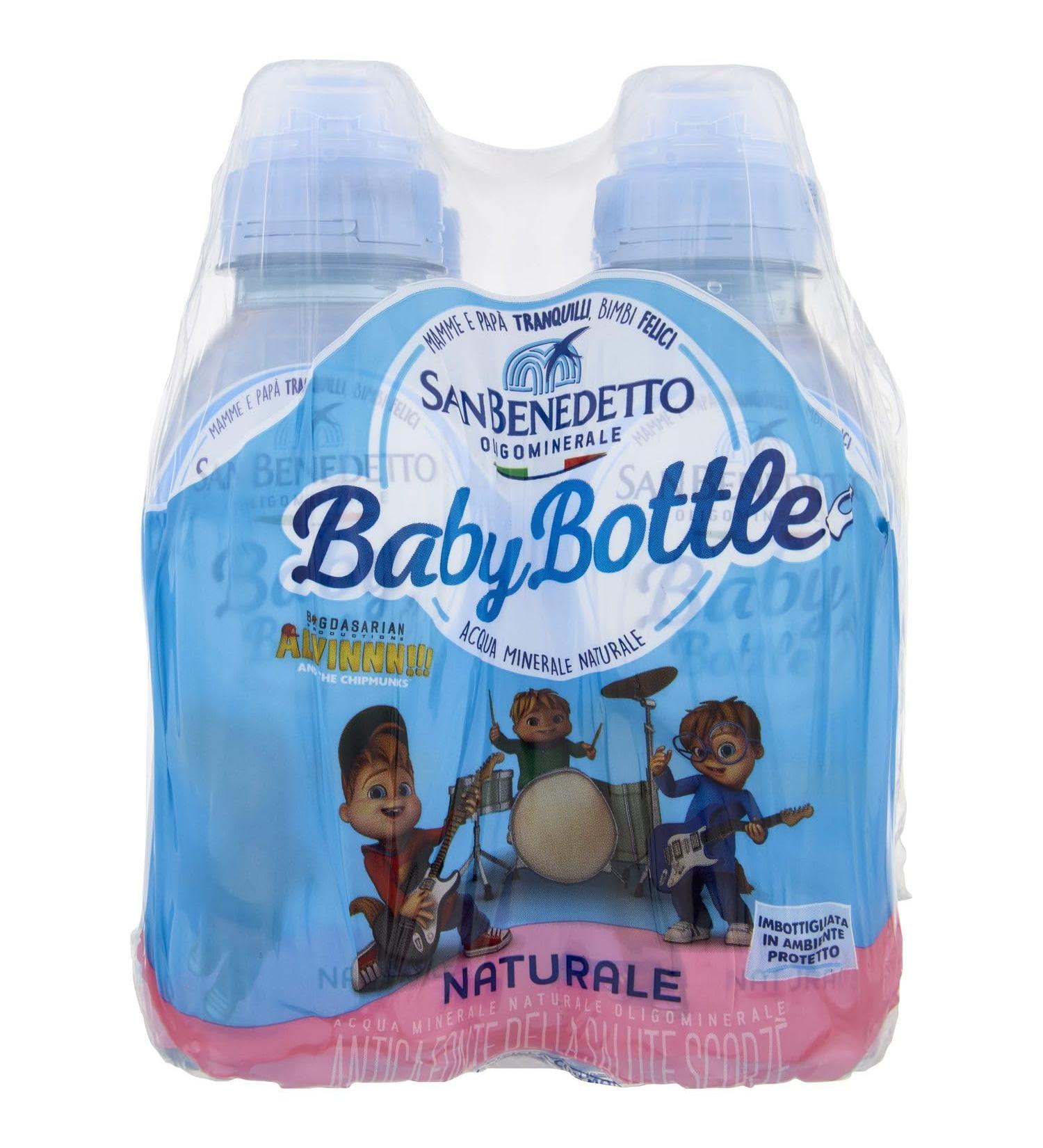 San Benedetto SAN BENEDETTO natural baby water 24 liter bottles 12:25 - Buy Online on GoSupps.com