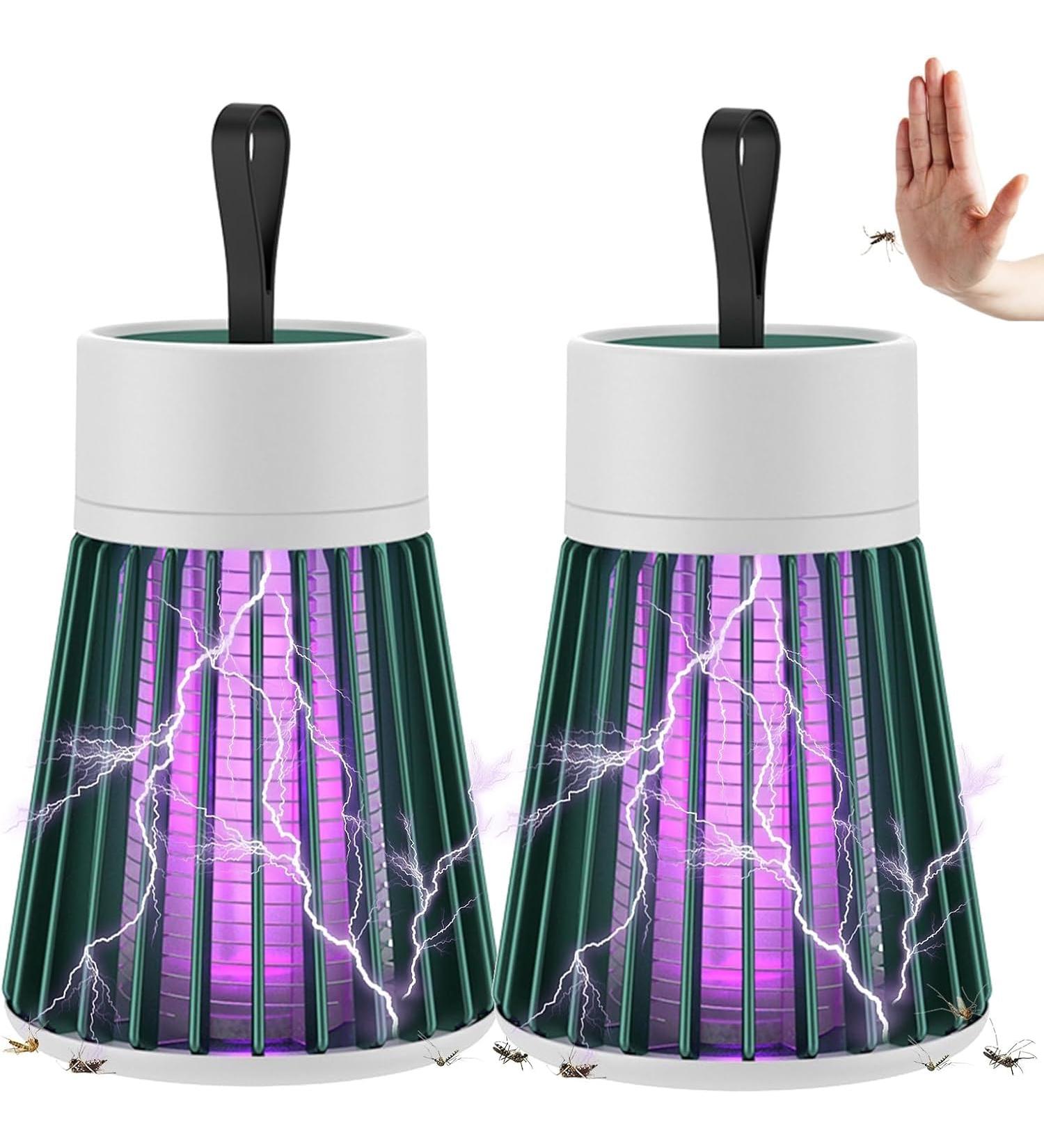 2PCS Mozz Guard Mosquito Zapper Bedbugs Heater Buzzbug Mosquito Killer USB Charing and Low Noise Mozz Guard 2.0 Waterproof Mozz Guard for Indoor Home Garden Camping Picnic (Size : 2 Green) - Buy Online on GoSupps.com
