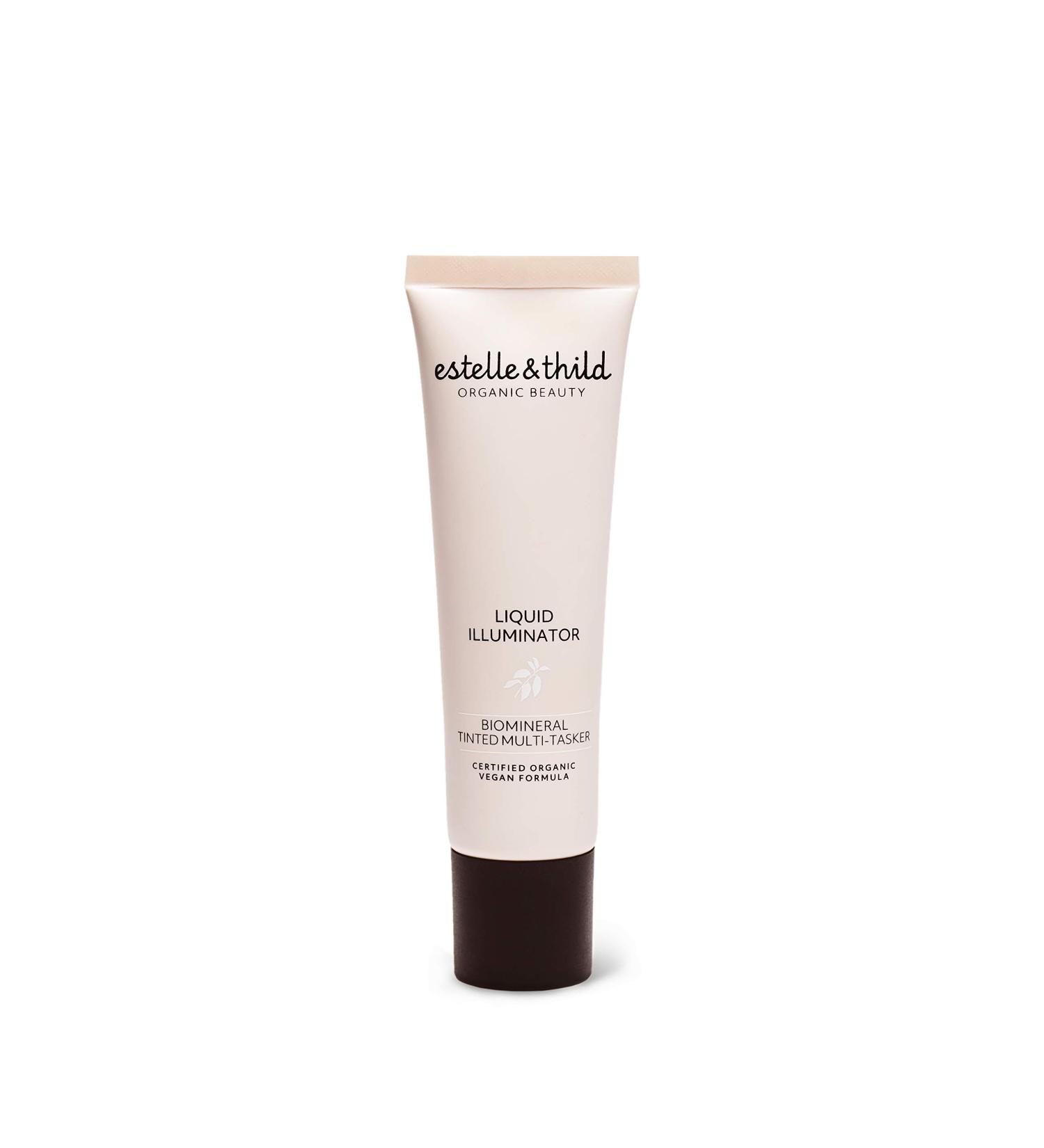 Estelle&Thild Estelle & Thild - Organic Beauty Liquid Illuminator Dark. 100% natural certified organic vegan cruelty-free. Non-comedogenic - Sweden - 30 ml