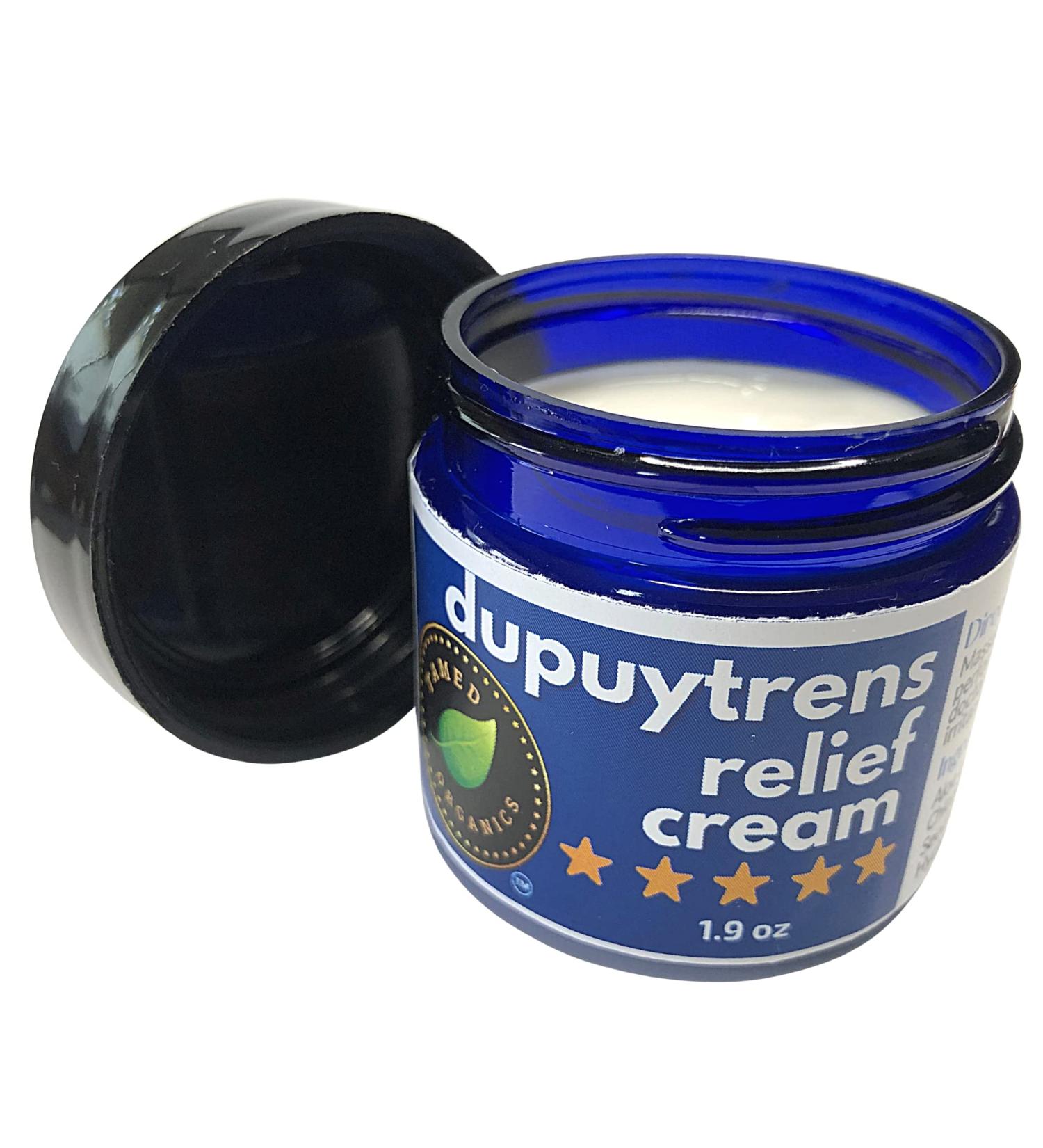 Tamed Organics Dupuytren's Contracture Symptom Relief Cream - Large 1.9 Oz Jar - Buy Online on GoSupps.com