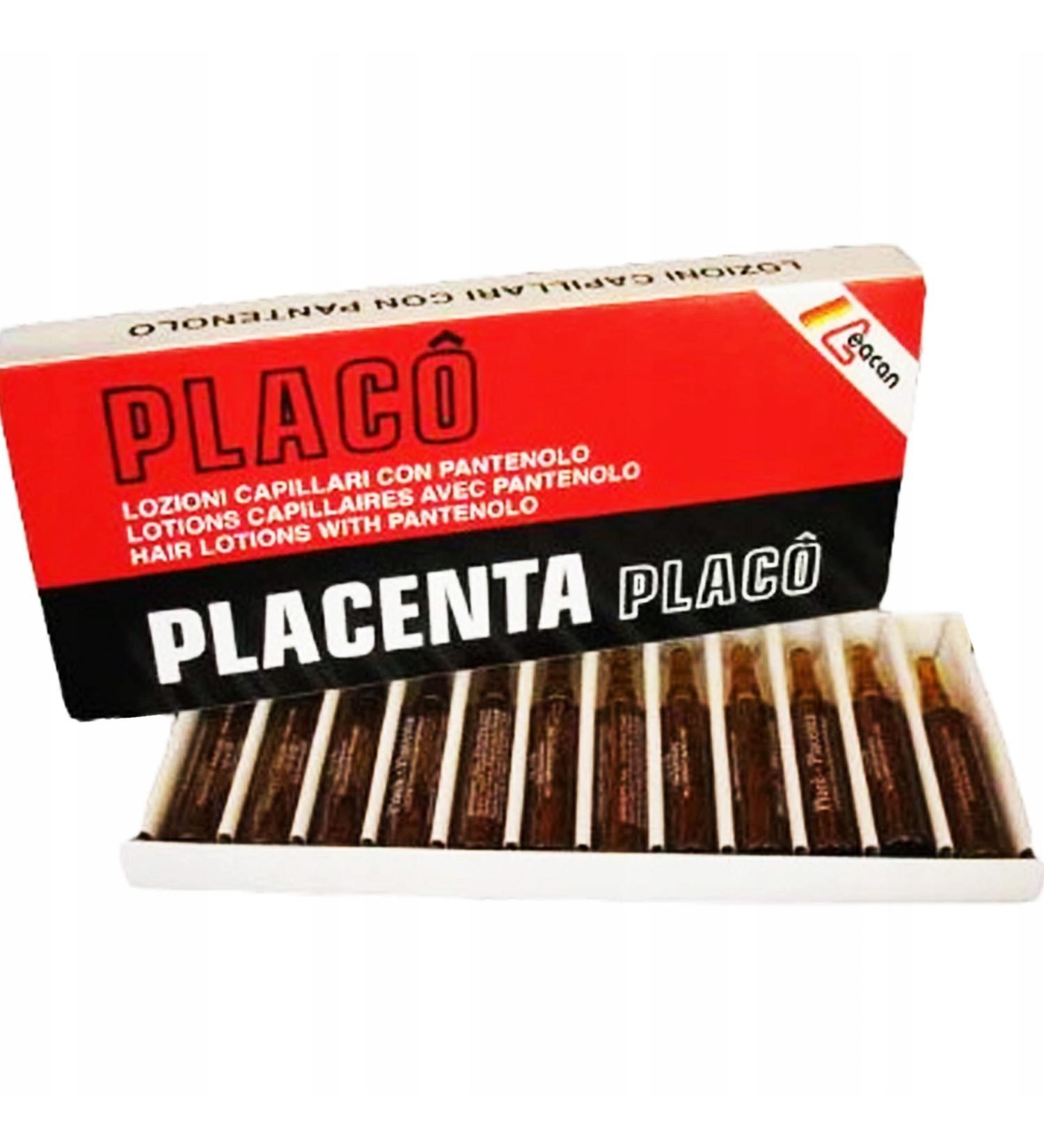 3x Ampoules Placenta Placo Intensive Revitalizing Treatment for Hair Loss - 12x10ml | International Shipping Available - Buy Online on GoSupps.com