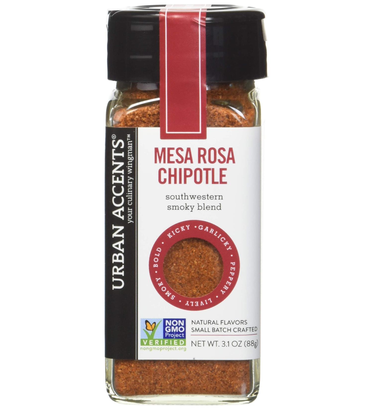 Urban Accents Mesa Rosa Chipotle Blend - 3.1 OZ Pack of 4 | Smoky Southwestern Seasoning - Buy Online on GoSupps.com