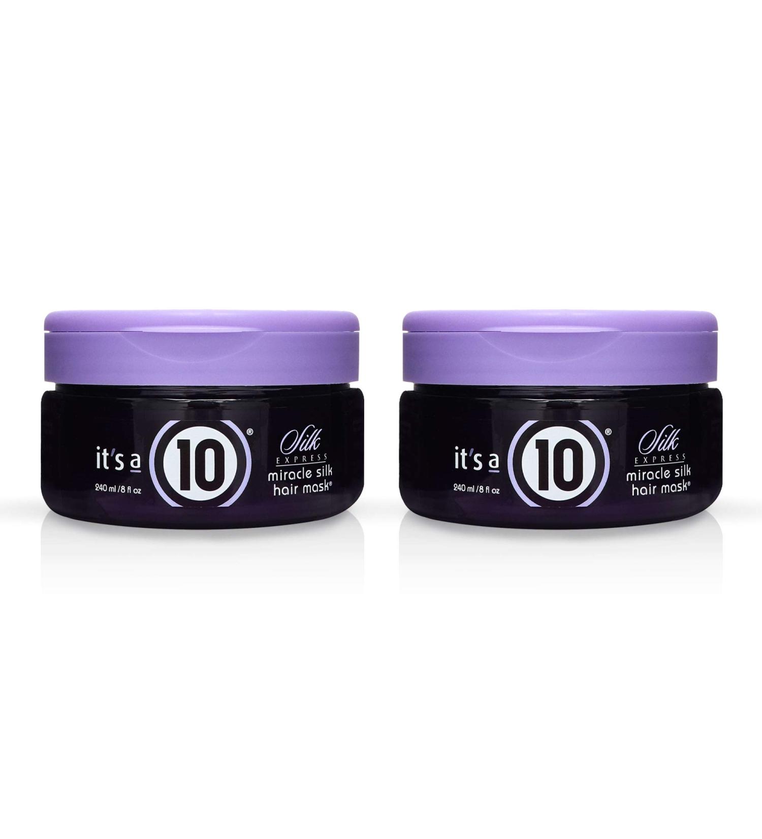 It's a 10 Haircare Silk Express Miracle Hair Mask 8 fl. oz. (Pack of 2) - Hydrating Hair Treatment - Buy Online on GoSupps.com