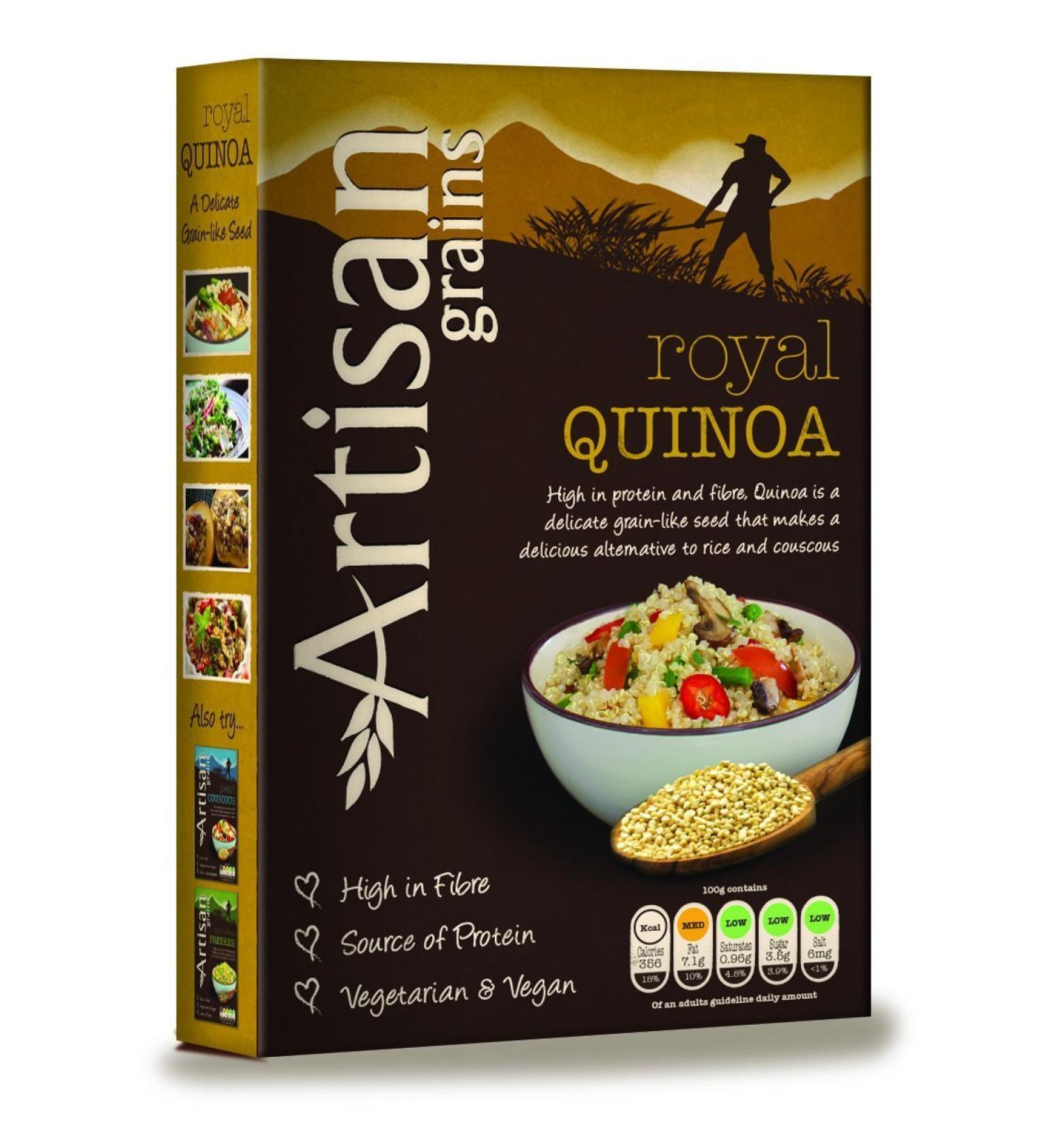 Artisan Grains | Royal Quinoa | 2 x 220g - Buy Online on GoSupps.com