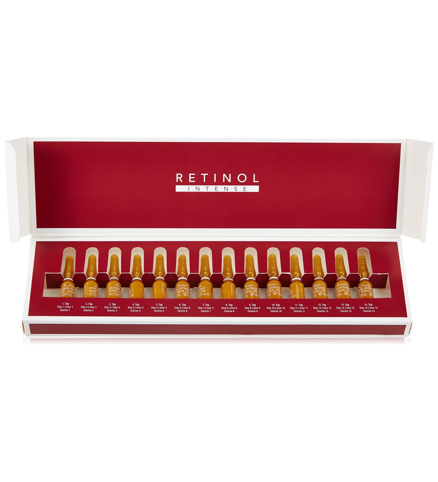 M Asam - Retinol Intense Ampoule 1ml x 14 - Buy Online on GoSupps.com