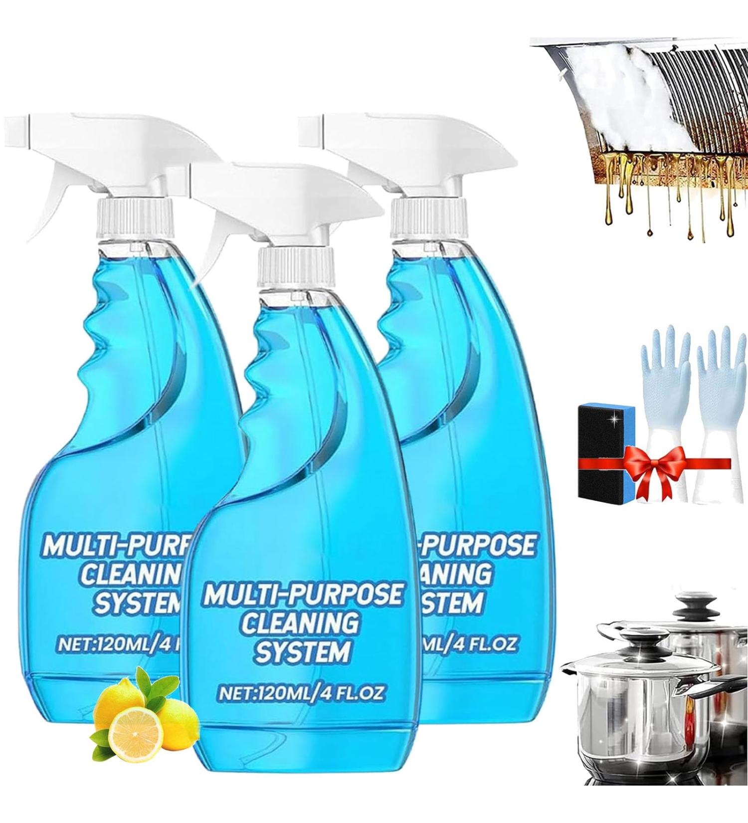 Splash Spray Tablets & Spray Bottle Splash Foam Spray Oven Cleaner Splash Foam Spray Splash Spray All Purpose Cleaner for Kitchens Countertops Ovens (3PCS) - Buy Online on GoSupps.com