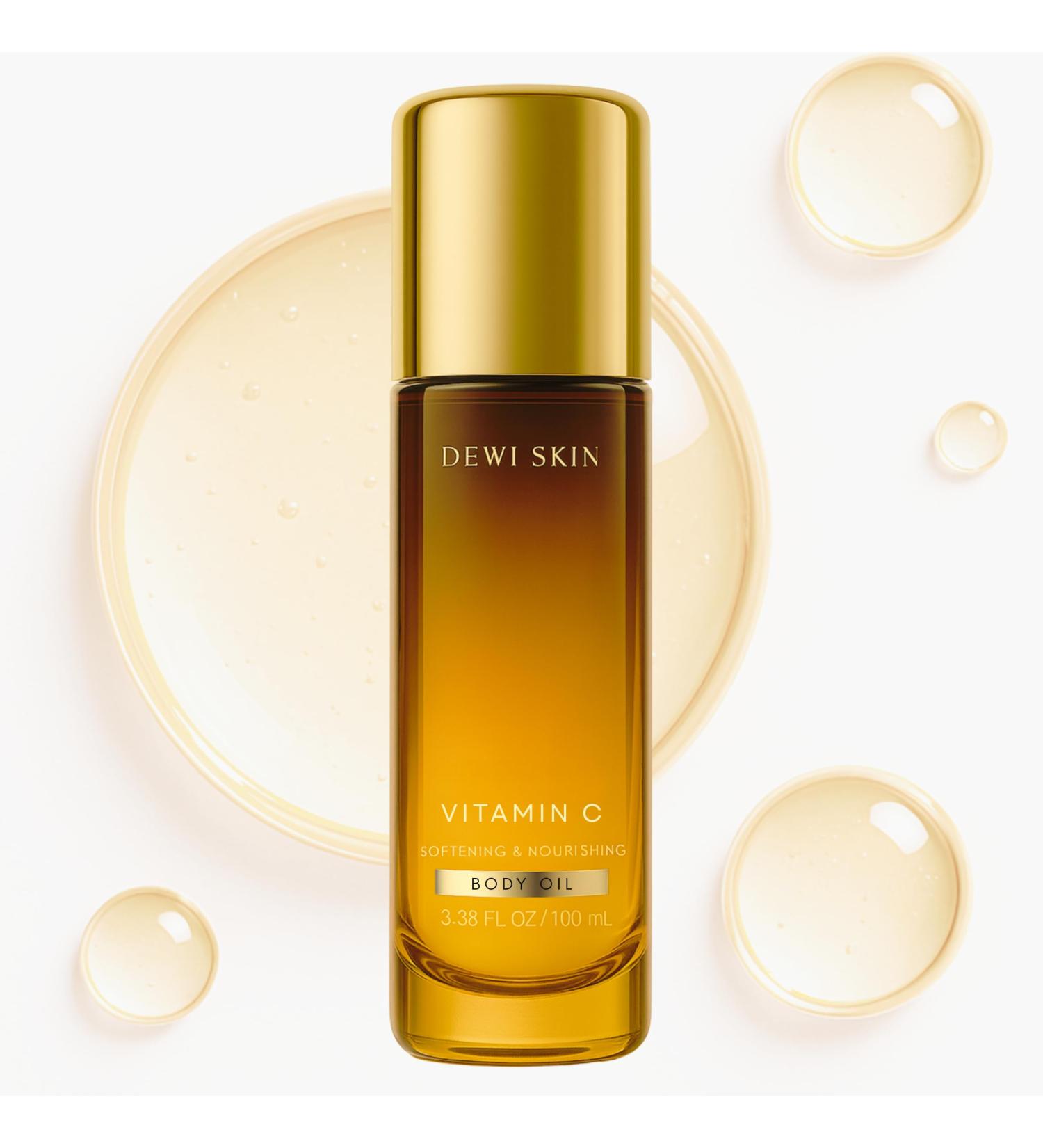 DEWI SKIN Nourishing Body Oil Lightweight Blend of Botanical Oils Daily Hydration for Soft Smooth Skin After Shower Moisturizer For Women and Men - Buy Online on GoSupps.com