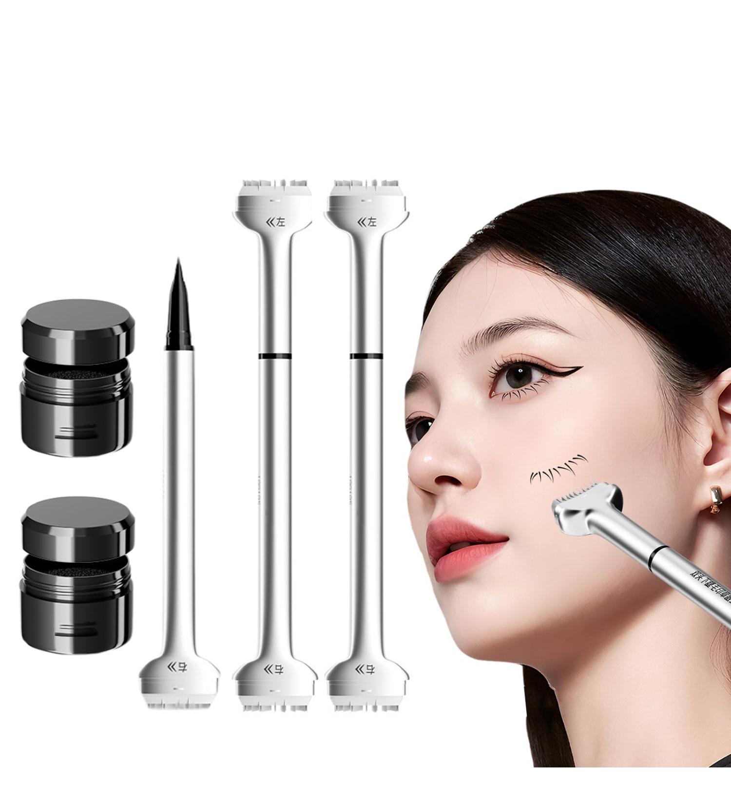 Lower Lash Stamp - 2-in-1 Eyelash Stamp & Eyeliner Tool for Beginners | Waterproof Natural Look | International Shipping Available - Buy Online on GoSupps.com