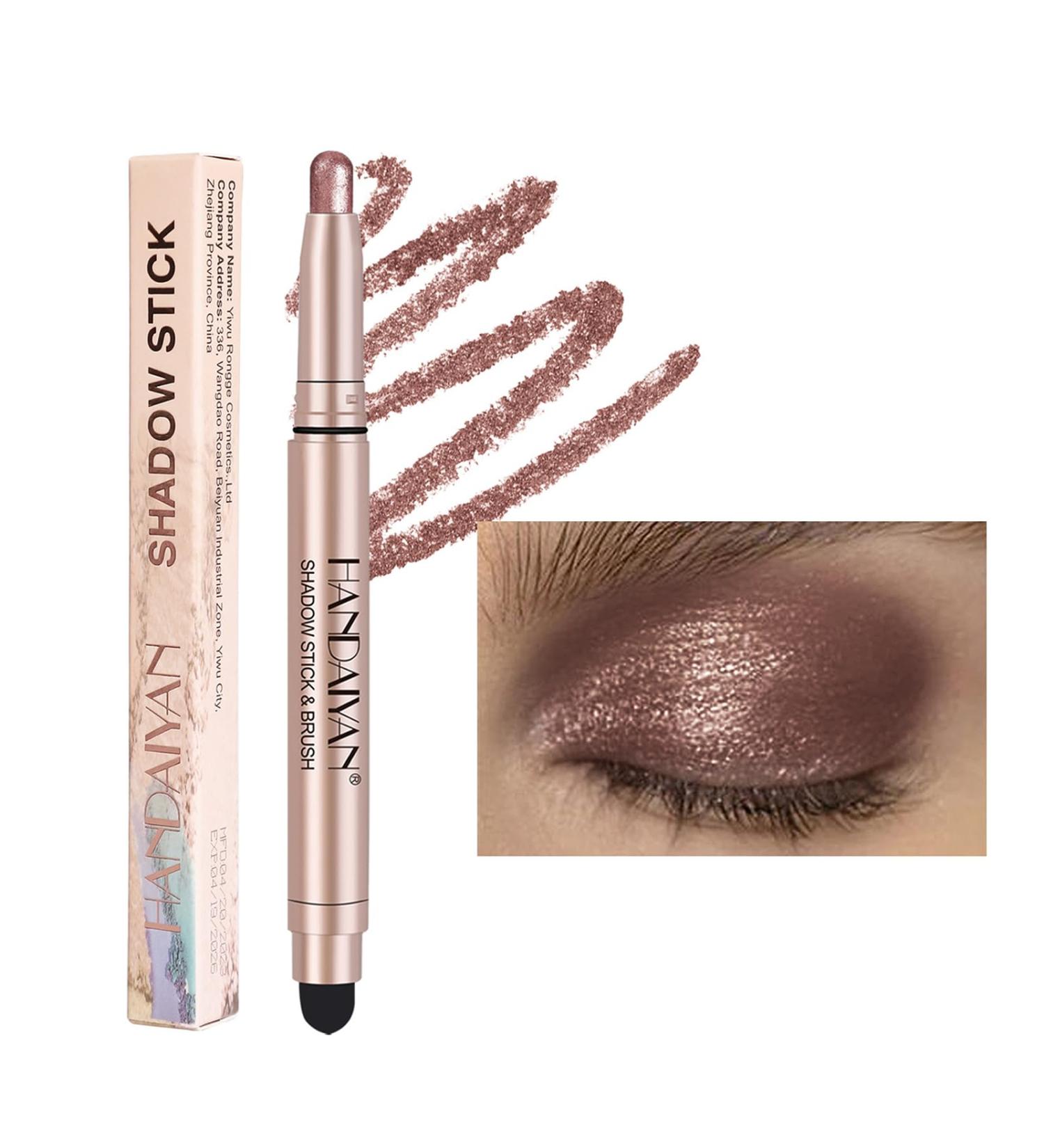 MCAORI Double End Glitter Matte Eyeshadow Stick Pencil Eyeshadow Makeup Waterproof Bicolor ShimmersCosmetics Beauty Makeup Tool - Buy Online on GoSupps.com