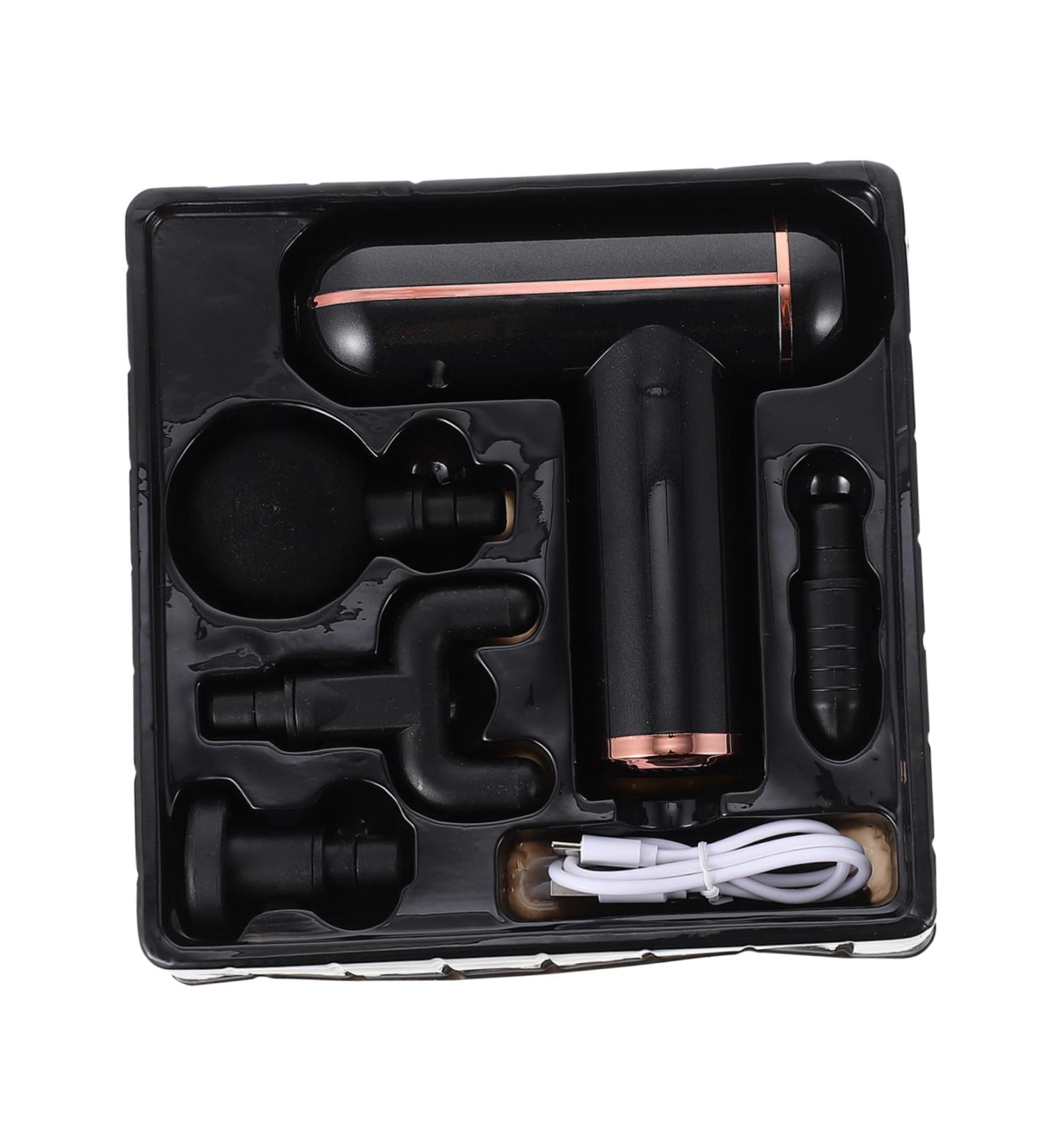 Topperfun Fascia Gun Set - Deep Tissue Percussion Massage Device for Muscle Relief | Elasticity Fitness Massage Tool | International Shipping Available - Buy Online on GoSupps.com