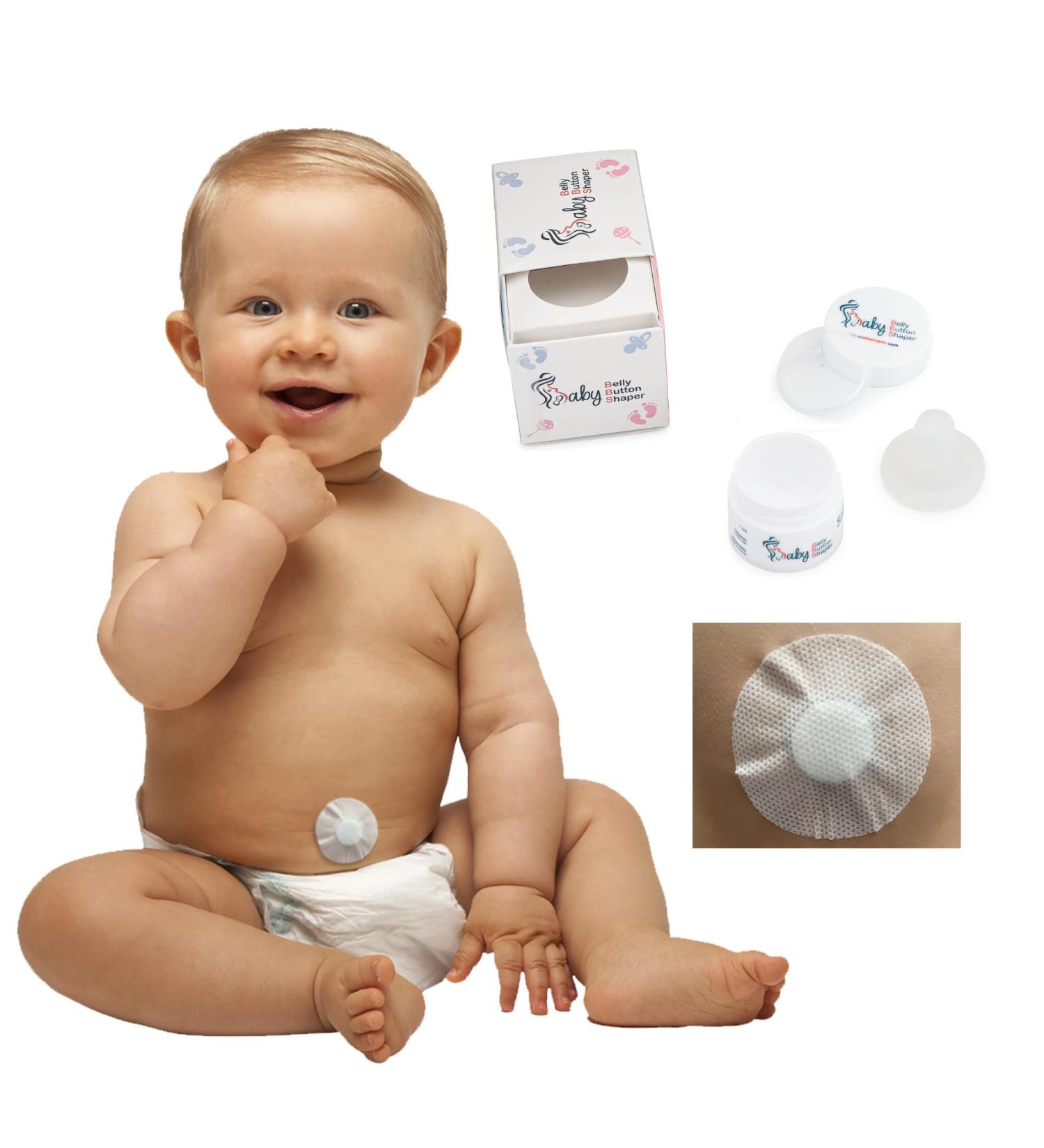 Baby Belly Button Shaper Plug | Umbilical Hernia Belt | Baby Stomach Band - Newborn Care Essentials - Buy Online on GoSupps.com