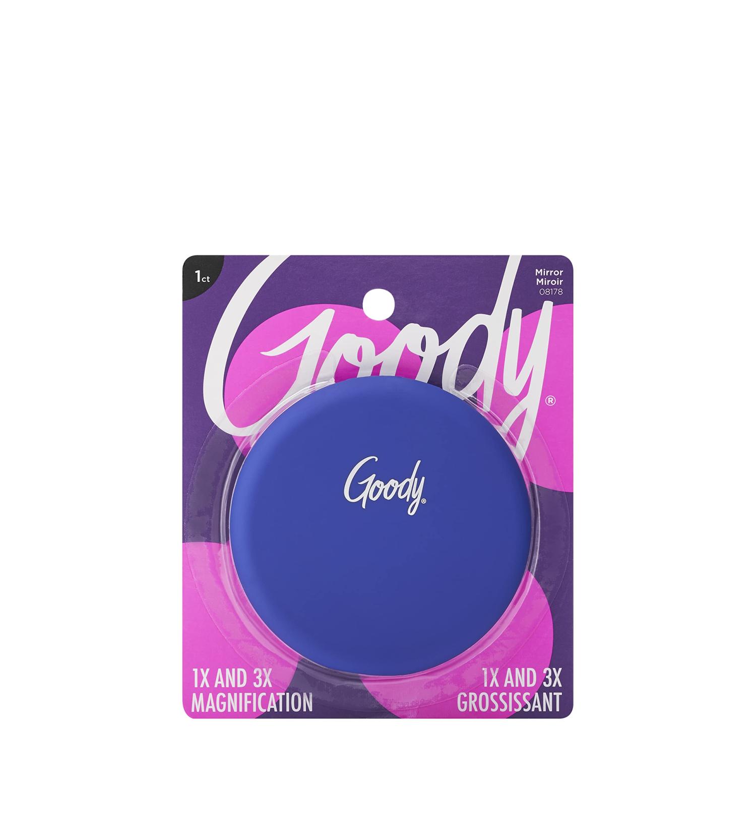 Goody Soft Touch Compact Mirror - Dual Magnification, Assorted Colors - Buy Online on GoSupps.com