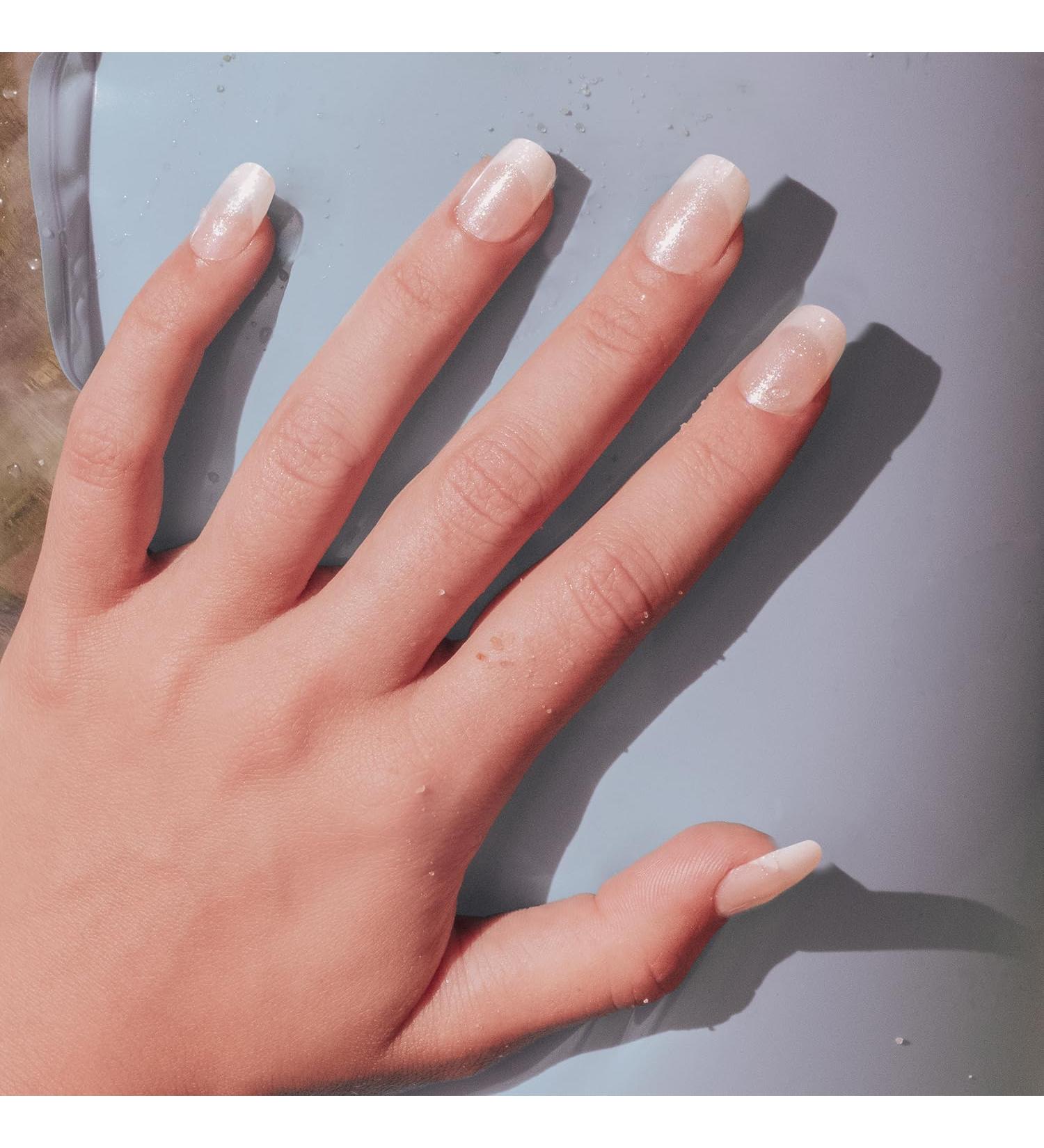 DANNI & TONI Soft Self-Adhesive Gel Nail Stickers - Sparkle On | 28 Semi Cured Nail Wraps | Salon-Quality Manicure Stickers Set - Buy Online on GoSupps.com