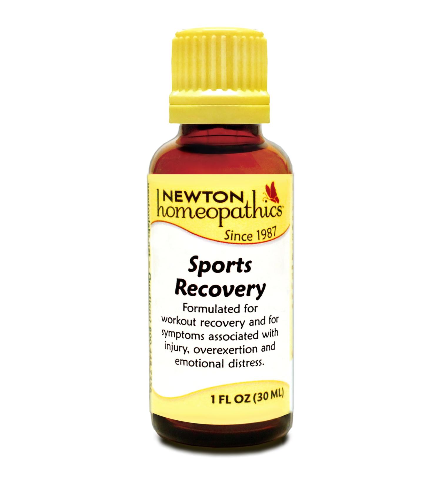 Newton Homeopathics Sports Recovery 1 Oz Liquid - Fast Relief for Athletes | International Shipping Available - Buy Online on GoSupps.com