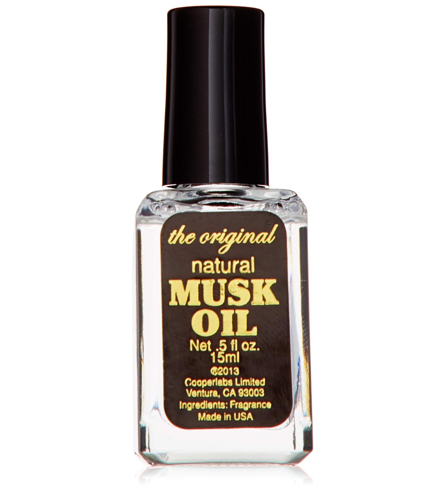 Cabot Labs Musk Oil 1/2 oz - Genuine Musk Fragrance 0.51 Fl Oz - Buy Online on GoSupps.com