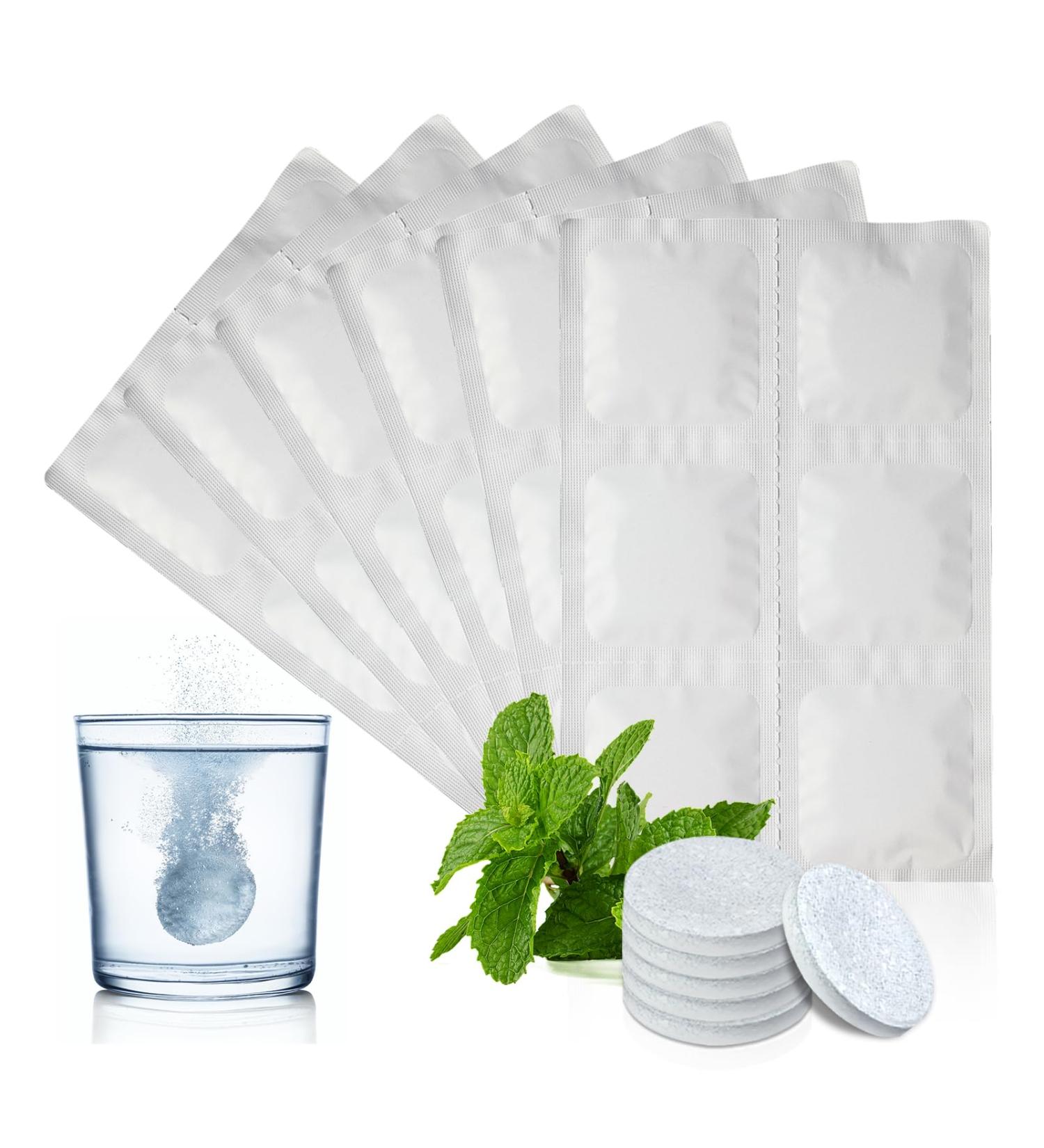 36 Pcs Water Bottle Cleaning Tablets Cleansing Bottle Clean Sterilising Tablet Water Bottle Cleaner Reservoir Tablets Cup Cleaner Tablet for Stainless Steel Plastics Glass Drinking Containers - Buy Online on GoSupps.com