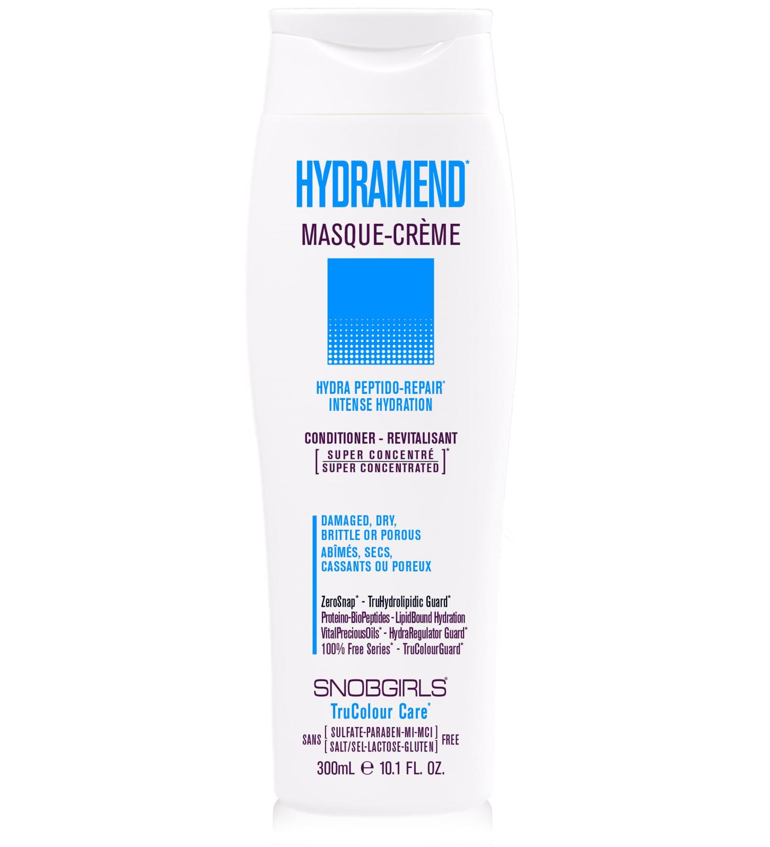 HYDRAMEND Hydrating Conditioner & 1-Minute Hair Mask with Argan Oil - Intense Hydration & Repair for All Hair Types (10.1 Fl Oz - Buy Online on GoSupps.com