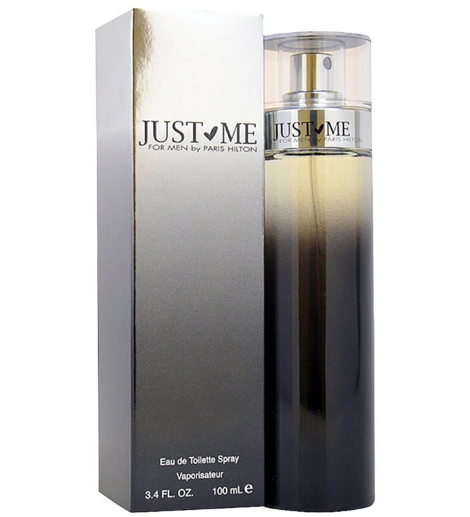 Paris Hilton Just Me For Men Eau De Toilette Spray 3.40 oz (Pack of 5)