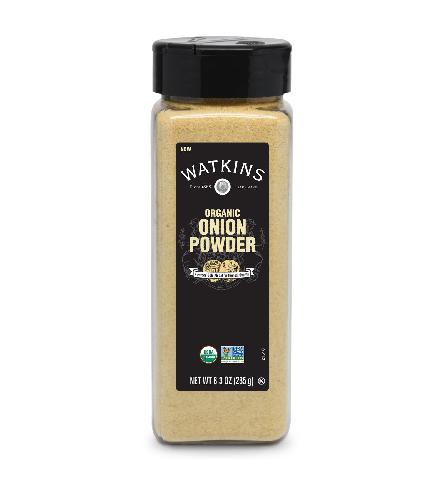 Watkins Organic Onion Powder - 1-Pack (0.018 cubic feet) | Premium Quality - Buy Online on GoSupps.com