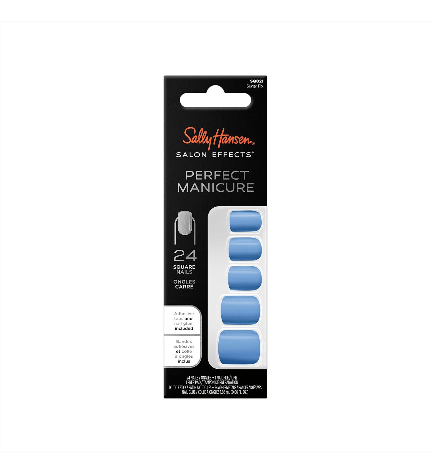 Sally Hansen Salon Effects Perfect Manicure Press on Nails Kit - Sugar Fix - Buy Online on GoSupps.com