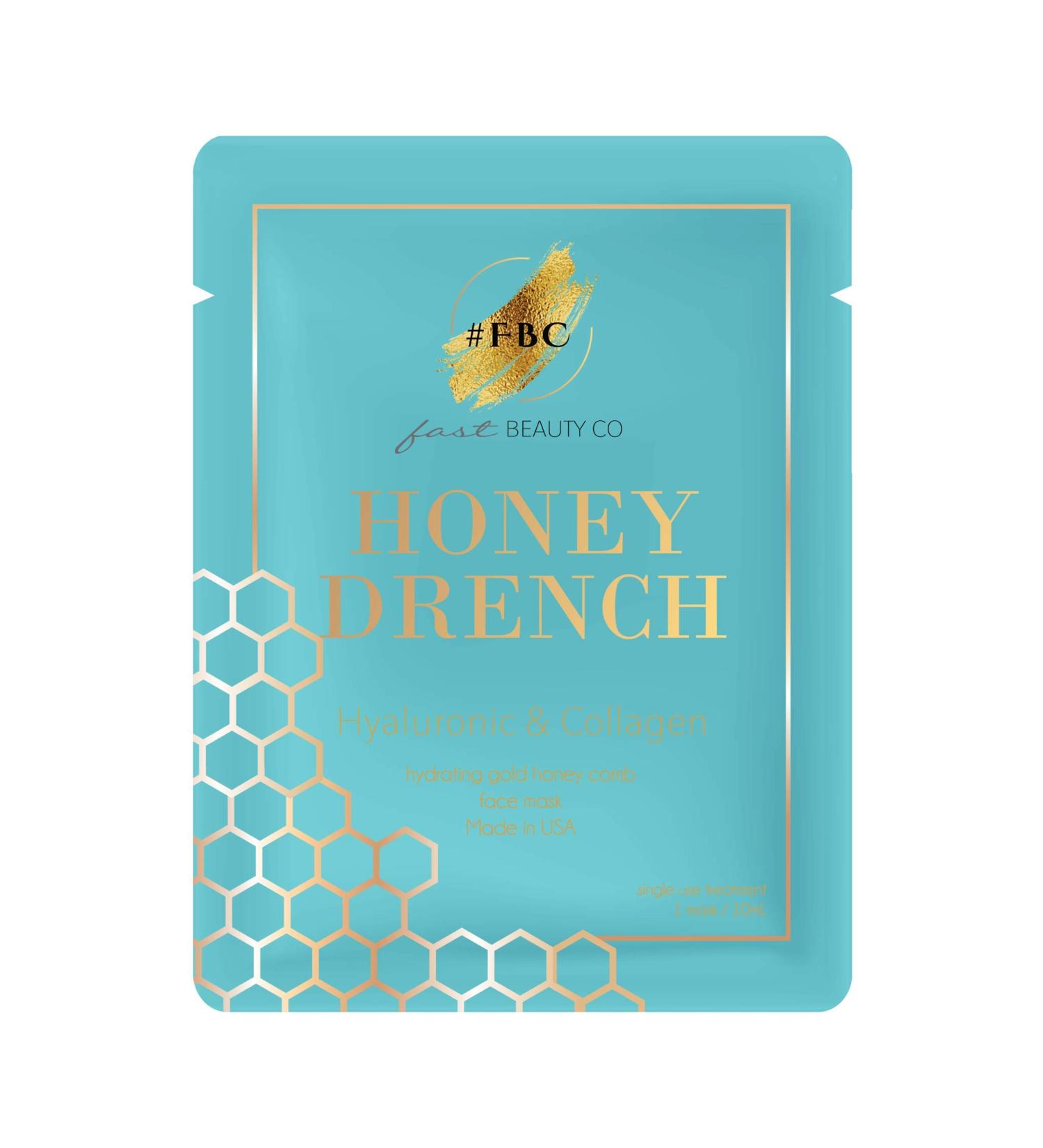 Buy Honey Drench 1 Hydrating Honey Comb Mask with Hyaluronic & Collagen | Intense Moisture for Glowing Skin - Buy Online on GoSupps.com